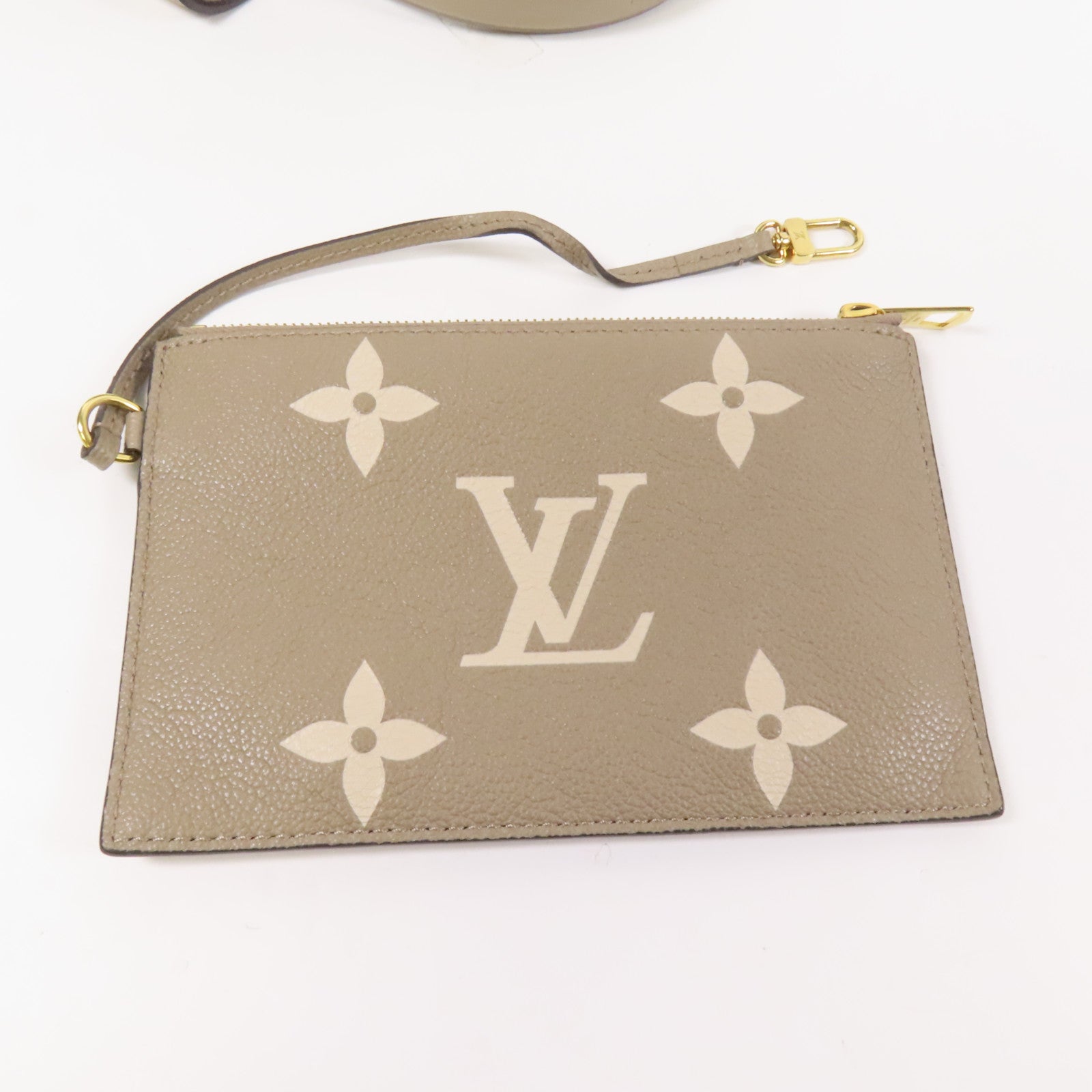 LOUIS VUITTON Monogram Empreinte Neo Noe MM金扣手挽肩背兩用袋