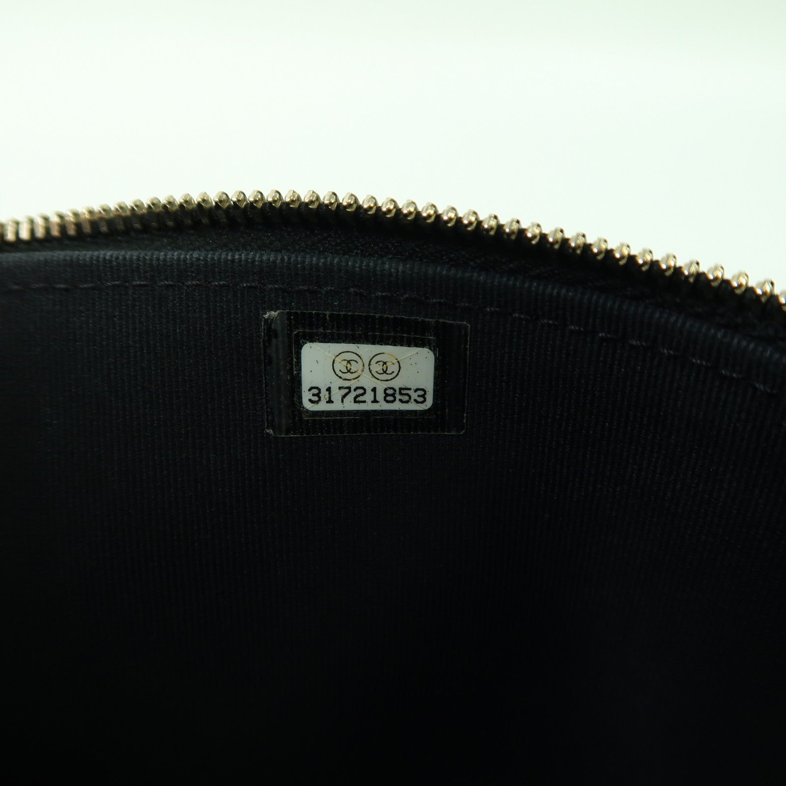 CHANEL 菱格牛皮皮革Vanity Case金扣手挽肩背兩用袋黑色