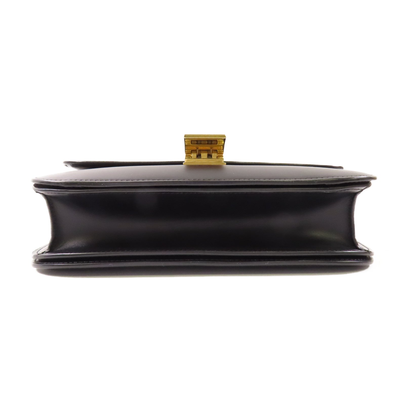 CELINE 牛皮皮革Classic Box金扣肩背袋