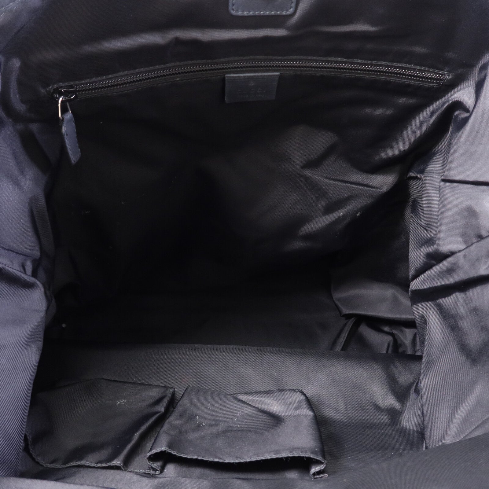GUCCI 牛皮皮革Tote Bag銀扣手挽袋