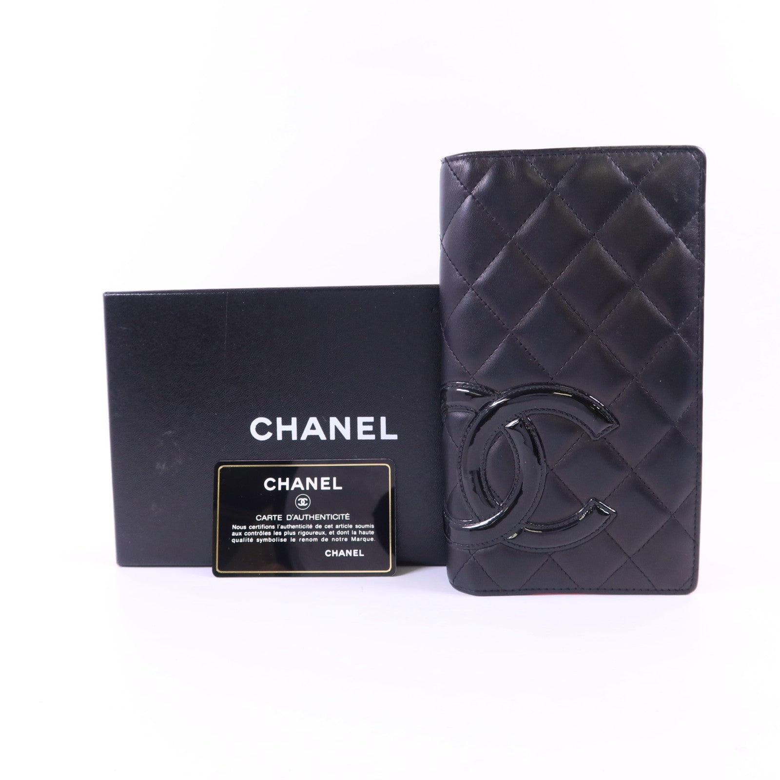 CHANEL 牛皮皮革Cambon Wallet長錢包