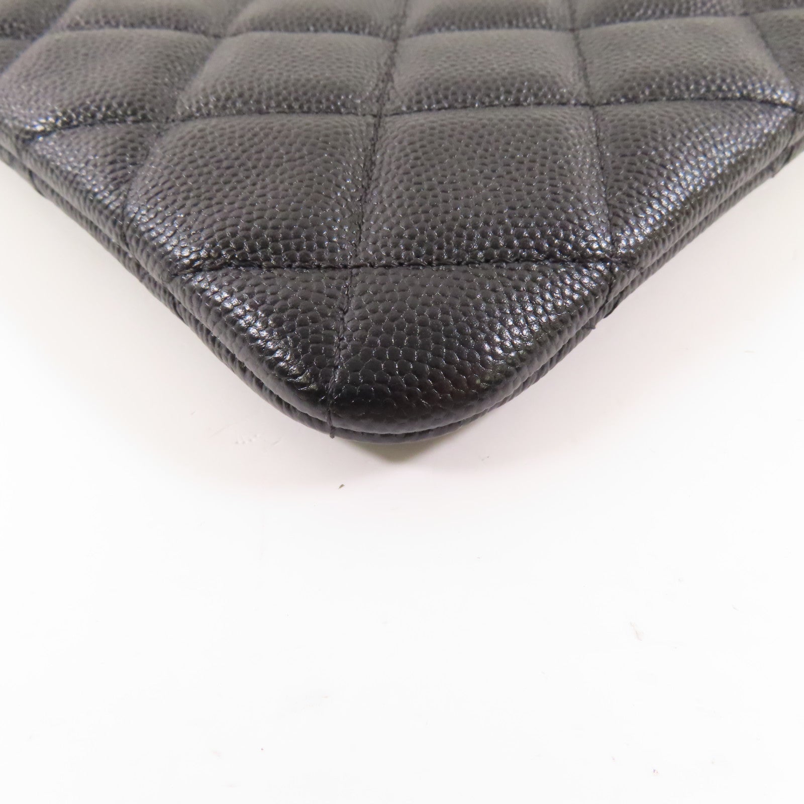 CHANEL 牛皮皮革Pouch/Clutch金扣手拿包