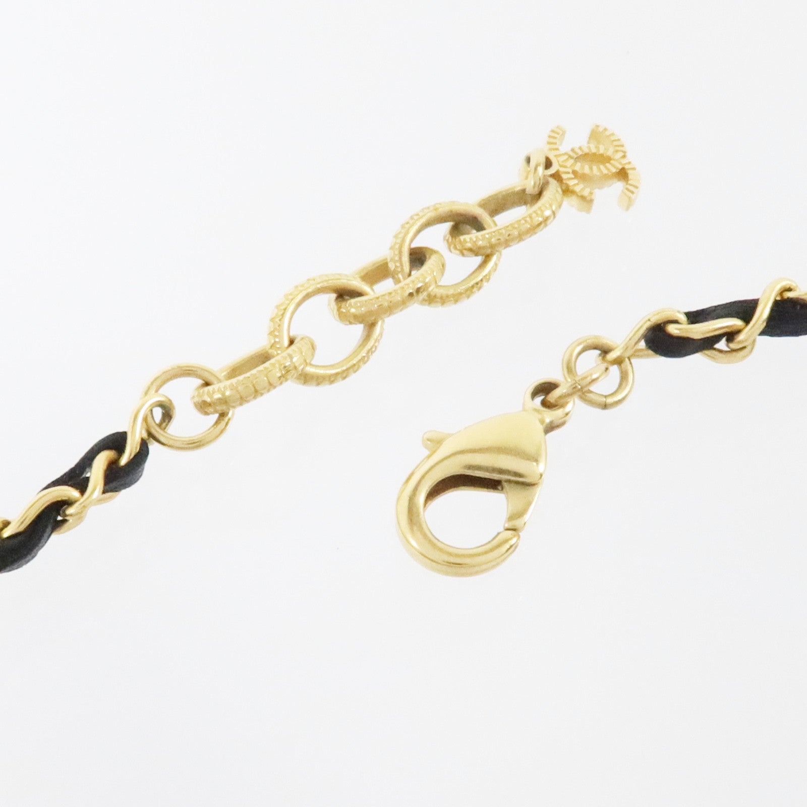 CHANEL 金属/皮革/PVC Necklace項鏈