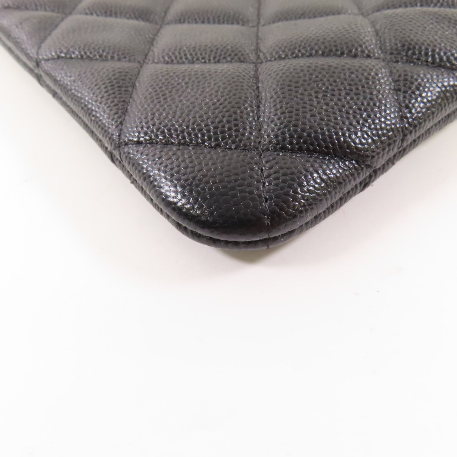 CHANEL 牛皮皮革Pouch/Clutch金扣手拿包