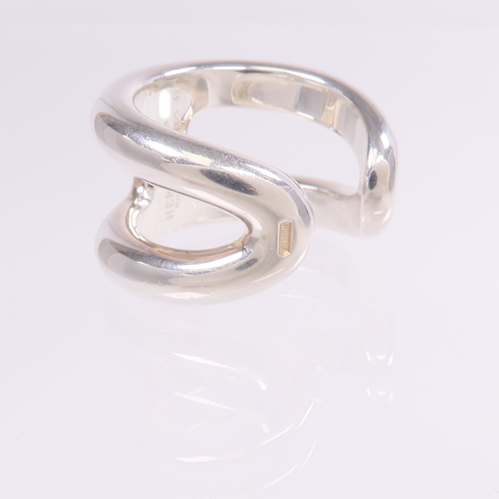 HERMES 925純銀Osmose Small Ring戒指US#4.5