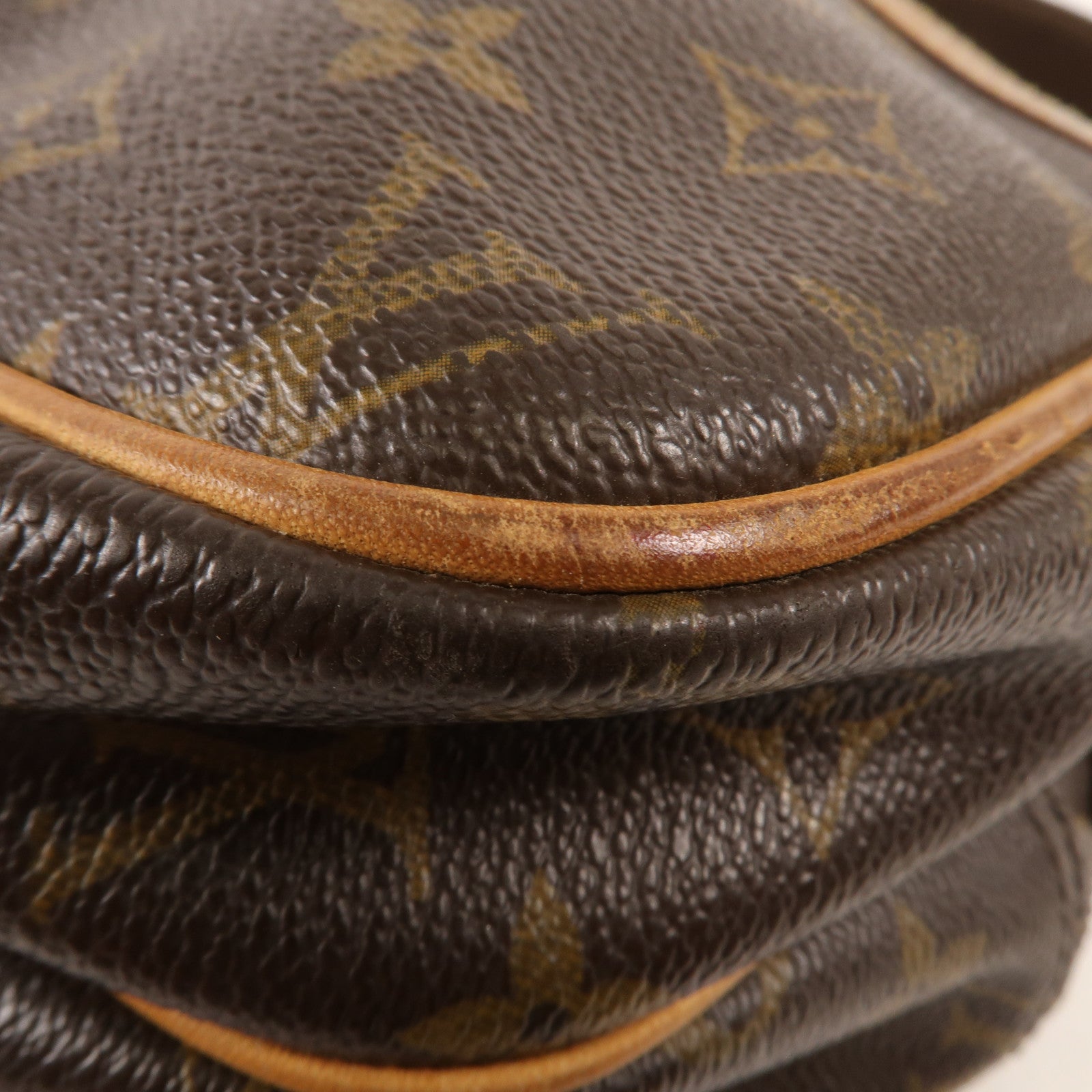 LOUIS VUITTON Monogram Reporter PM金扣肩背袋