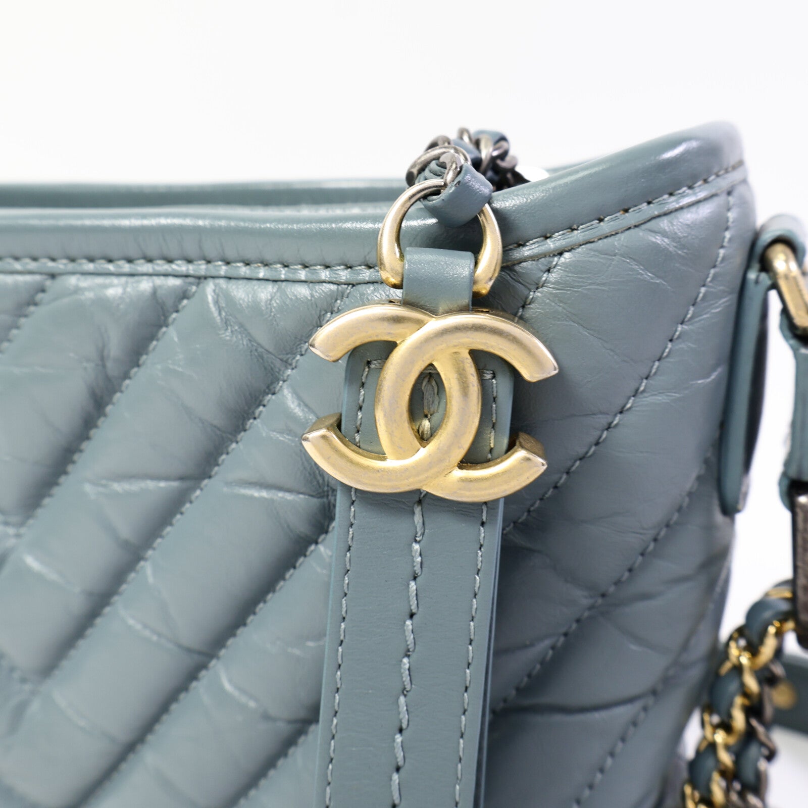 CHANEL 牛皮皮革Gabrielle Small肩背袋