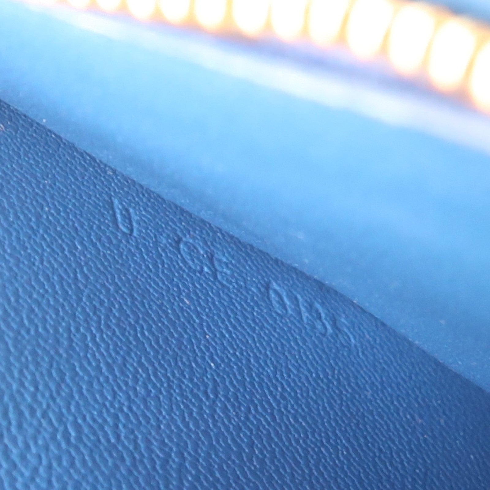 CELINE GHW Classic Box Shoulder Bag Calfskin Leather Blue