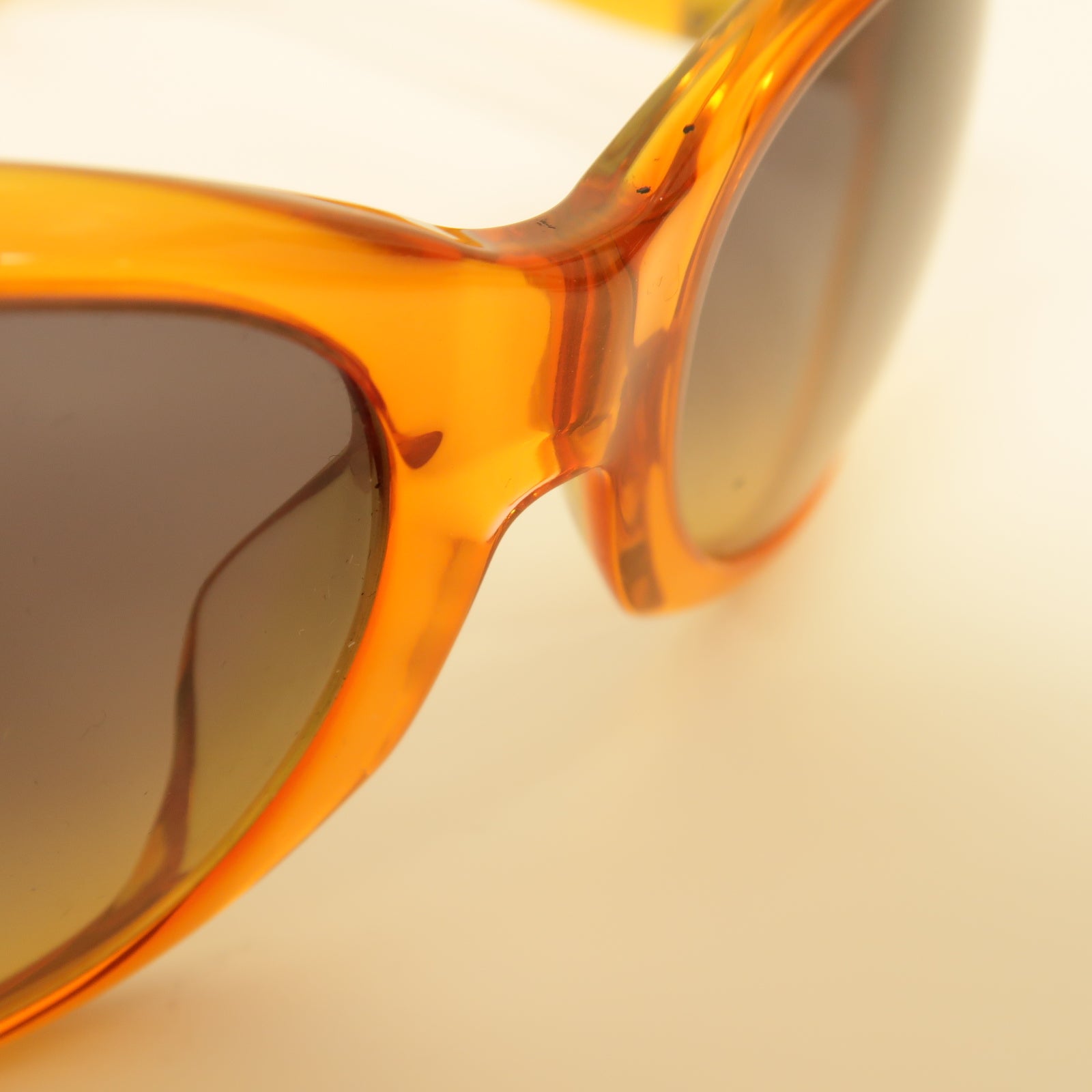 CHANEL 【激減優惠】PVC Sunglasses太陽眼鏡橙色