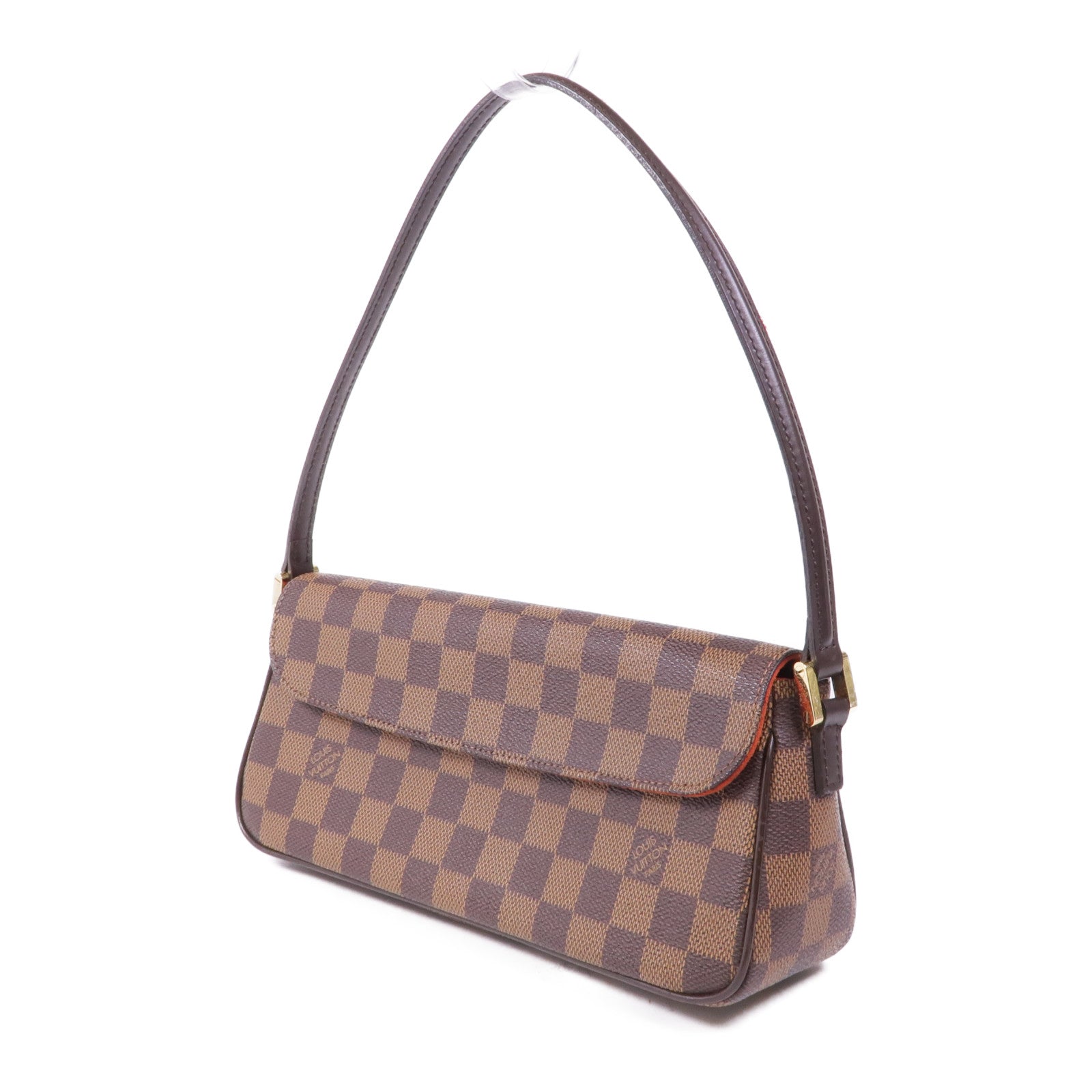 LOUIS VUITTON Damier Recoleta金扣肩背袋