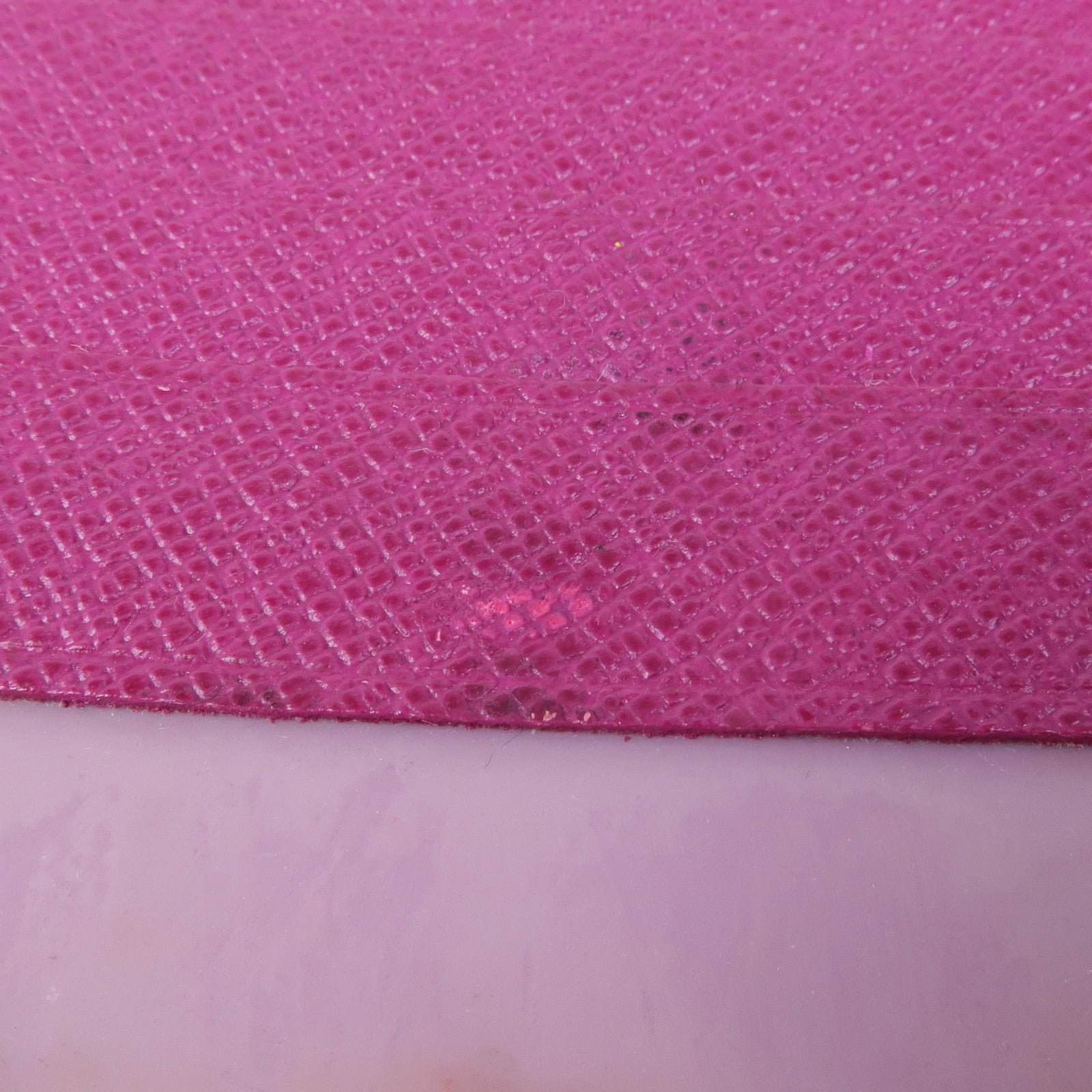 LOUIS VUITTON Epi Grenadine Eugenie銀扣長錢包