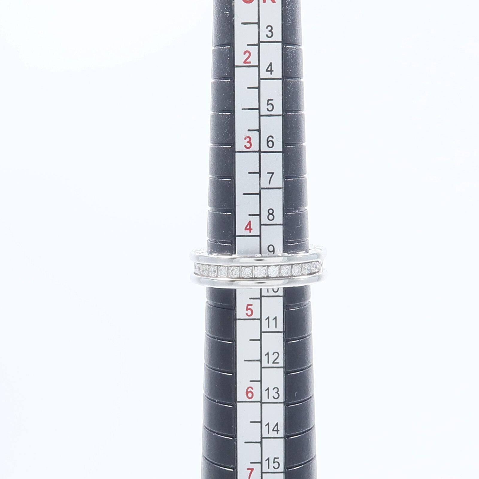 BVLGARI 18K白金B-zero1 Diamond Ring鑽石戒指