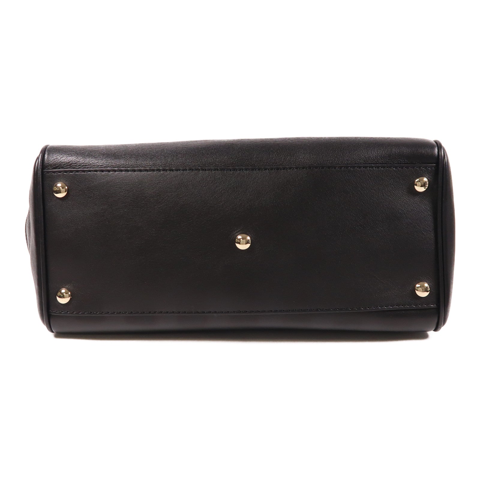 VERSACE 牛皮皮革2 Way Shoulder金扣手挽肩背兩用袋