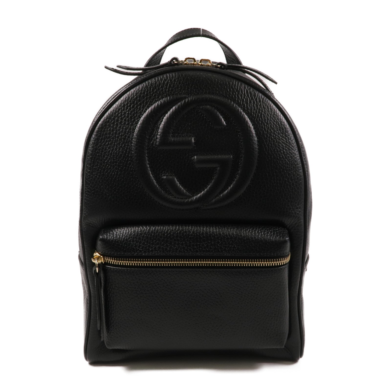 GUCCI 牛皮皮革Soho Backpack金扣背包