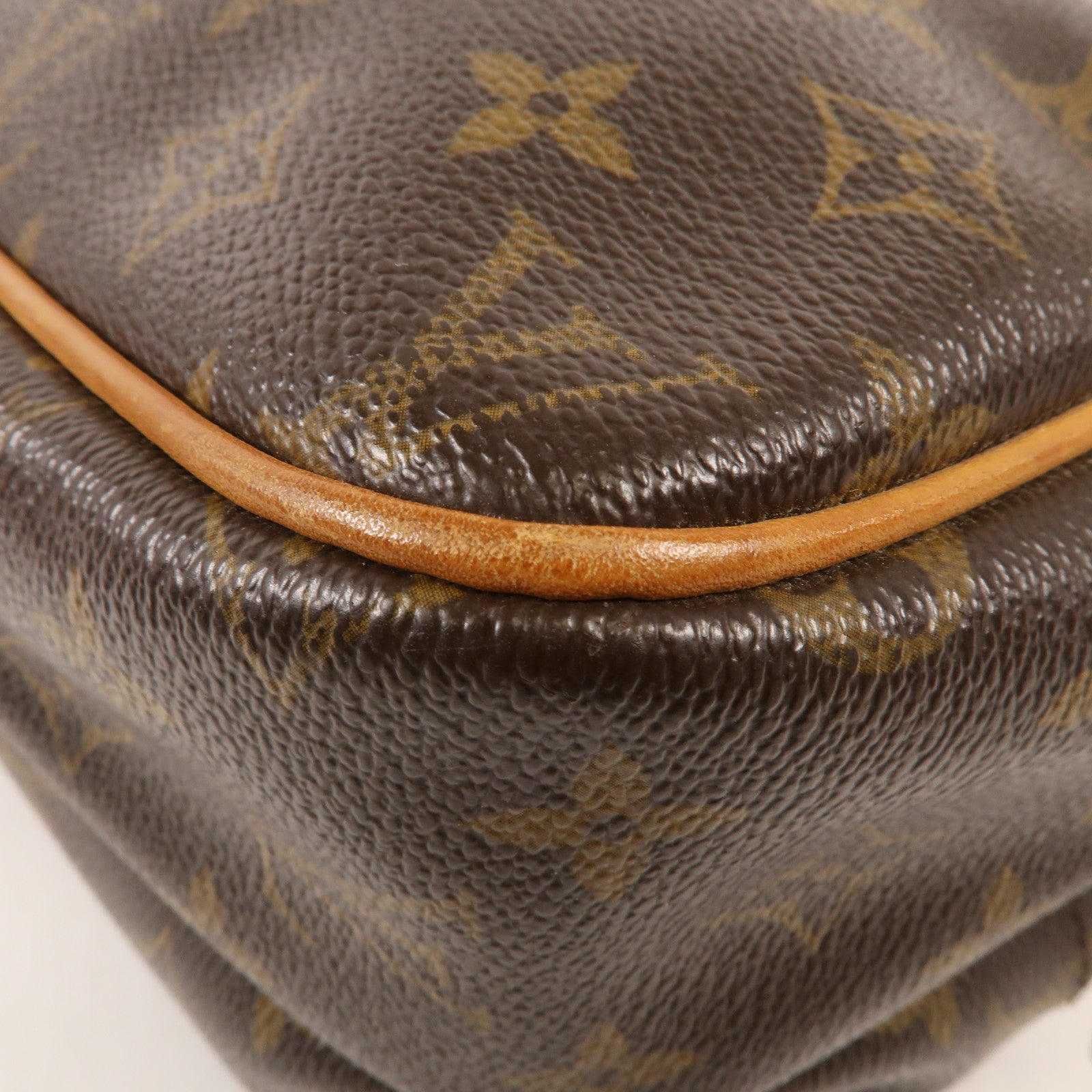 LOUIS VUITTON Monogram Reporter PM金扣肩背袋