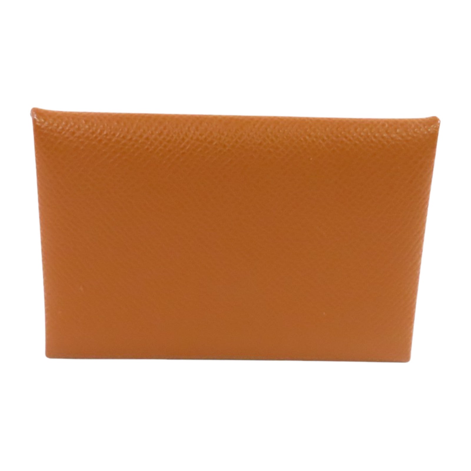 HERMES Epsom皮革Calvi Card Case銀扣卡套