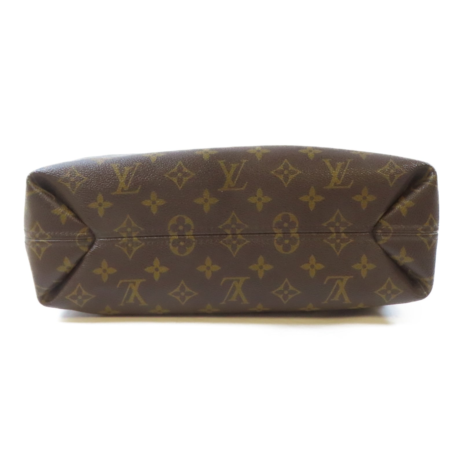LOUIS VUITTON Monogram Sully PM金扣肩背袋啡色