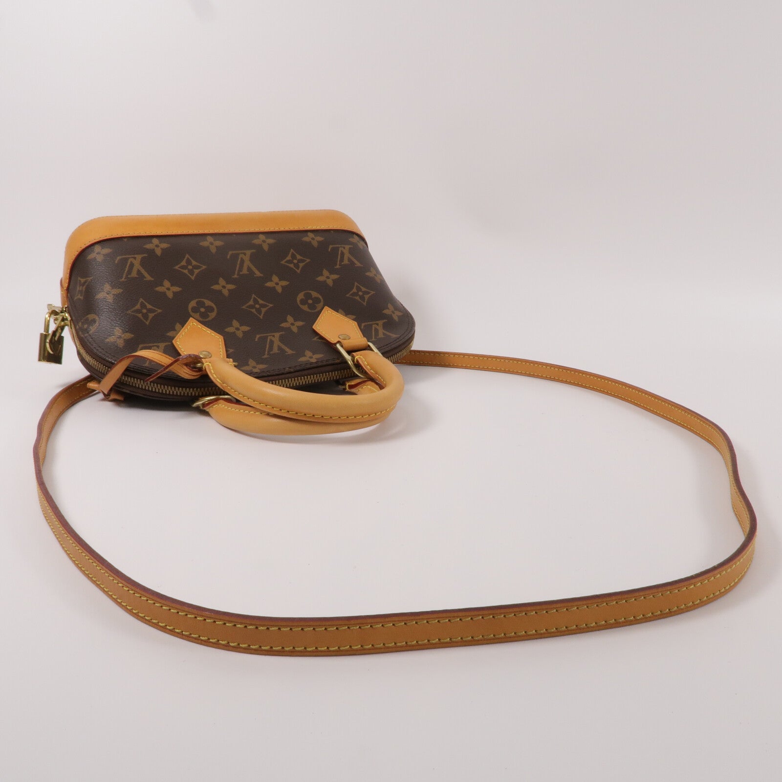 LOUIS VUITTON Monogram Alma BB手挽肩背兩用袋