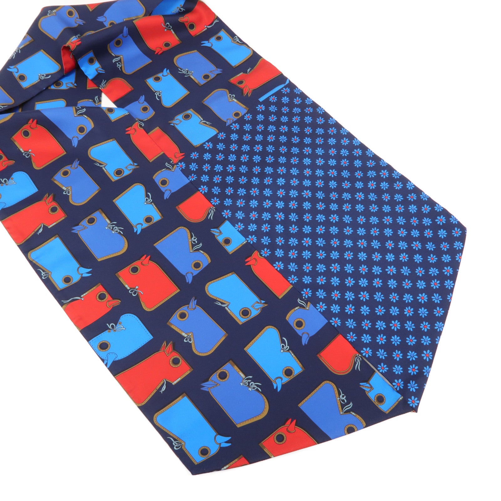 HERMES 絲質Maxi Twilly絲巾