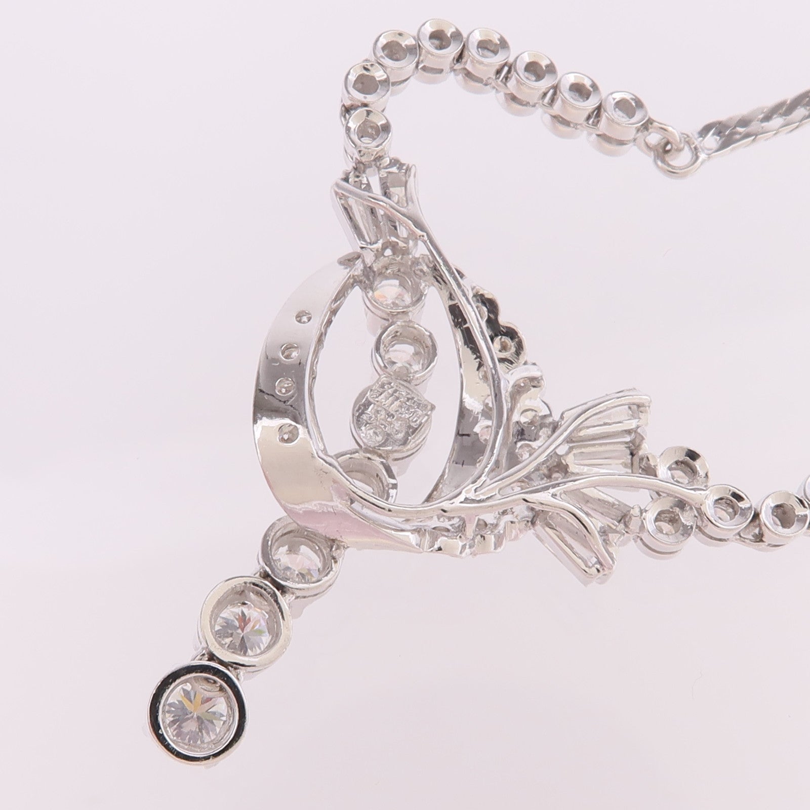 JEWELRY 14K白金/銀Diamond Necklace鑽石項鍊