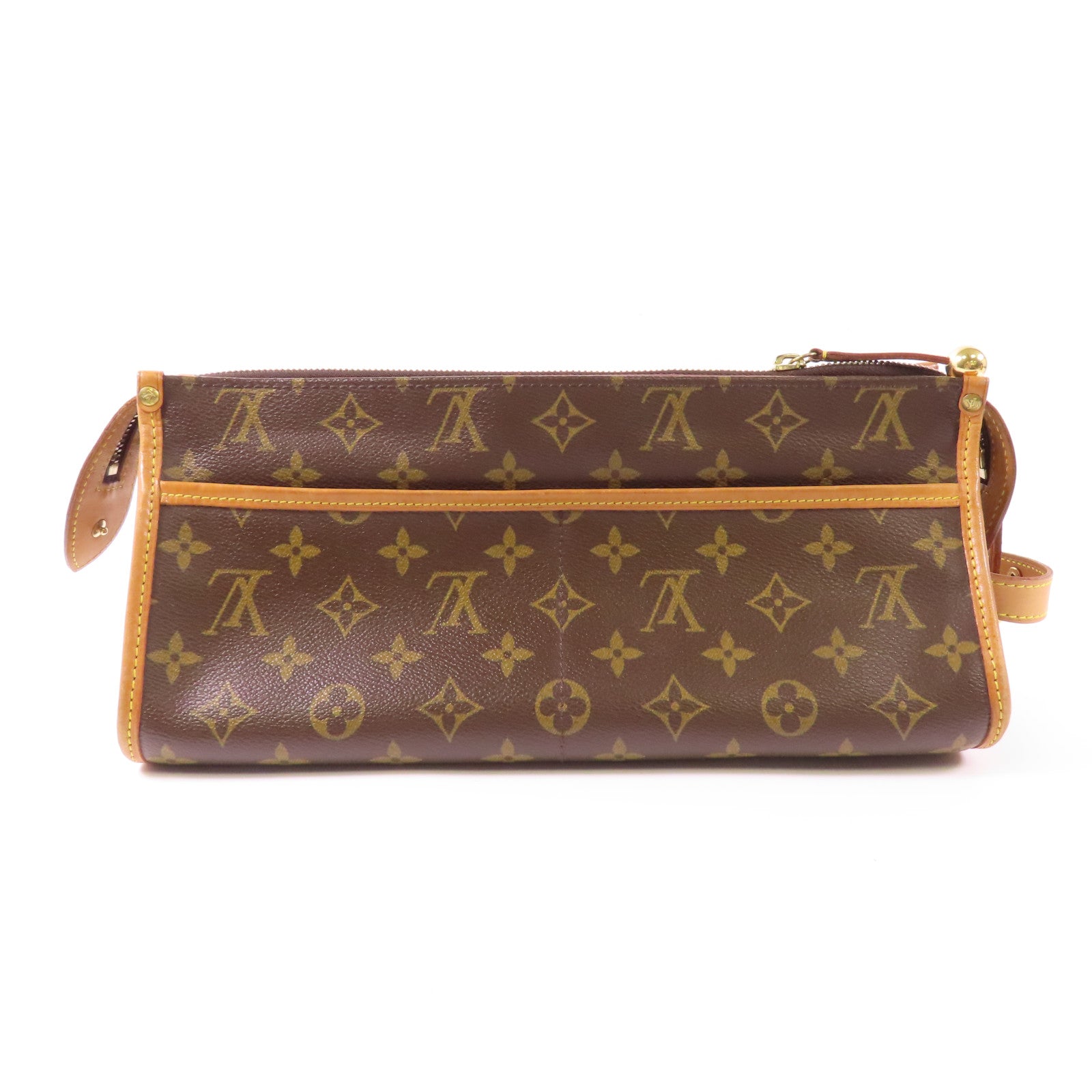 LOUIS VUITTON LV GHW Popincourt Long Shoulder Bag M40008 Monogram Brown
