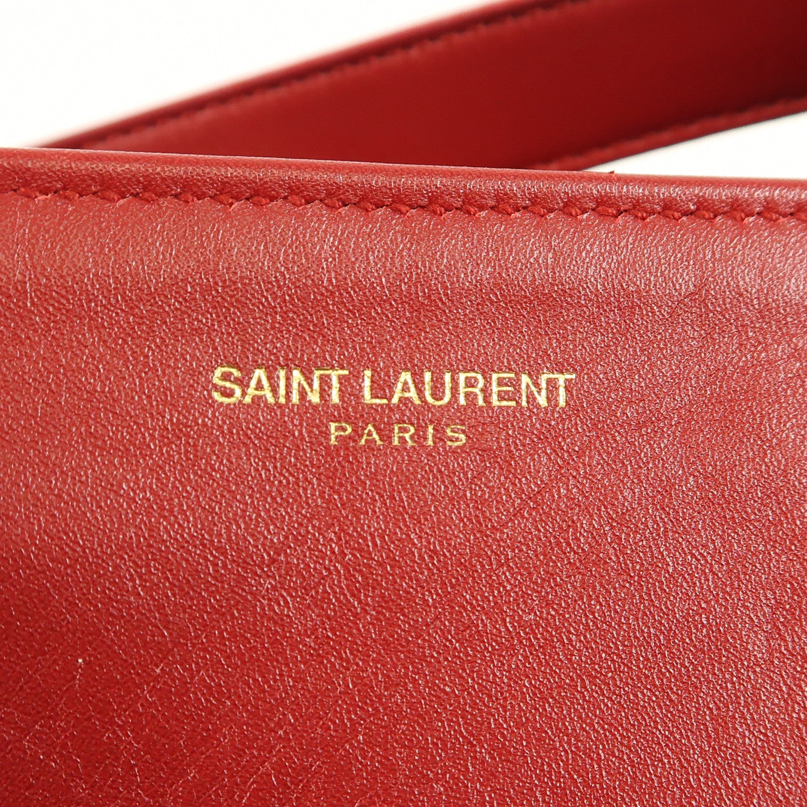 SAINT LAURENT 牛皮皮革Tote Bag肩背袋