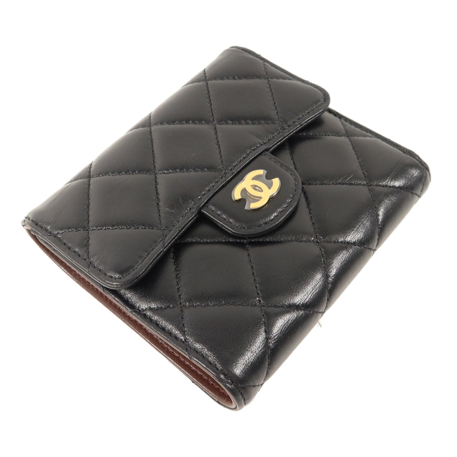 CHANEL 羊皮皮革Classic Small Flap Wallet錢包