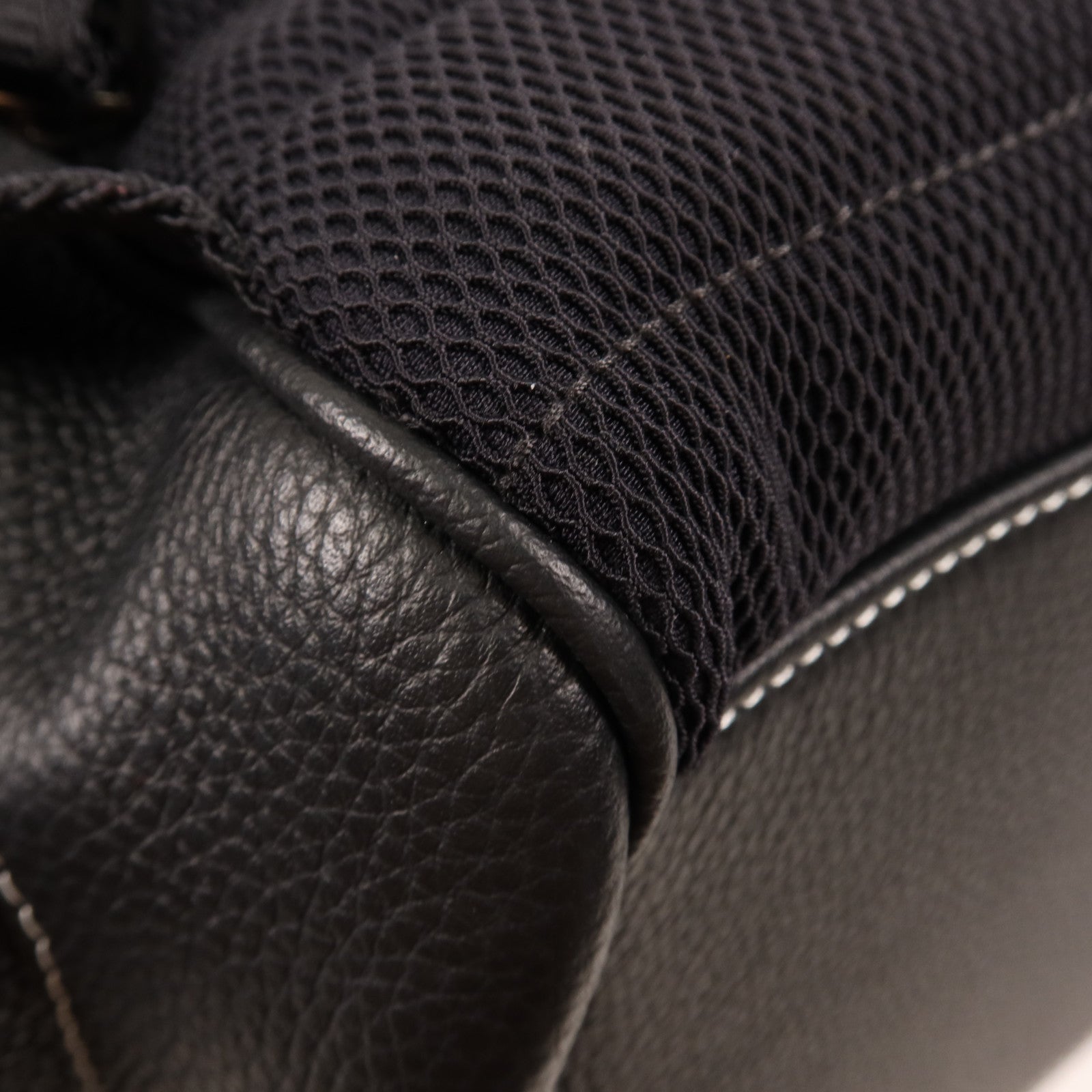 Dior 牛皮皮革Saddle Backpack銀扣背包