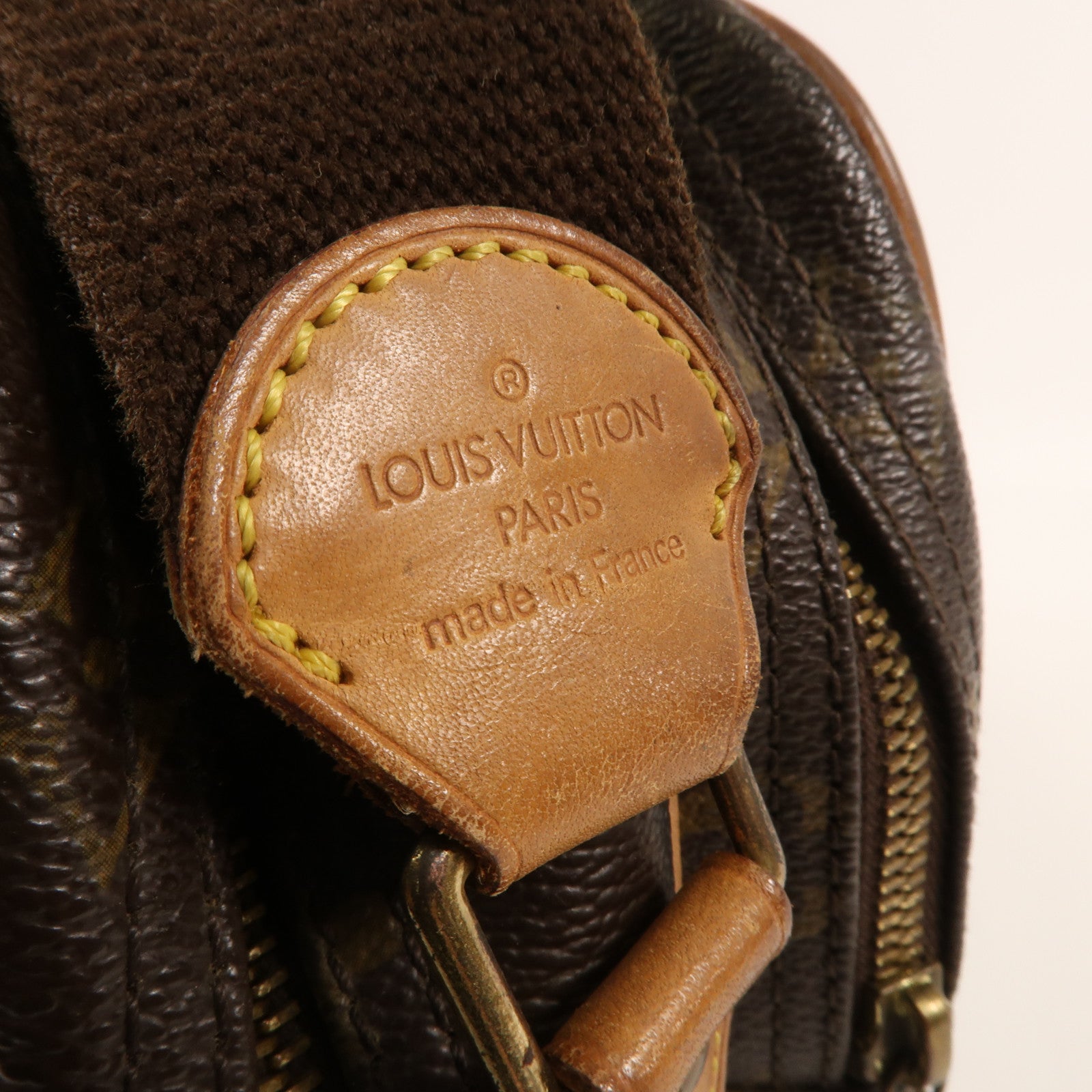 LOUIS VUITTON Monogram Reporter PM金扣肩背袋