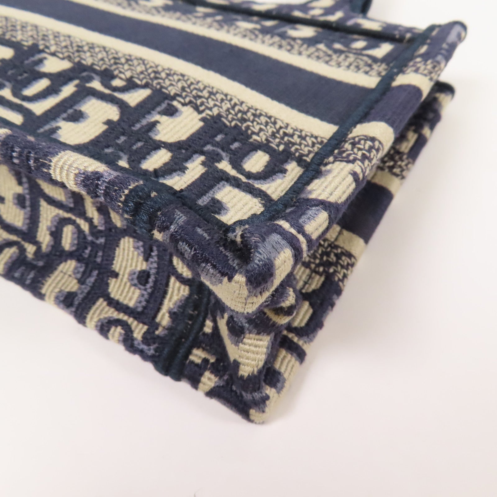 Dior 帆布Oblique Book Tote Mini手挽袋