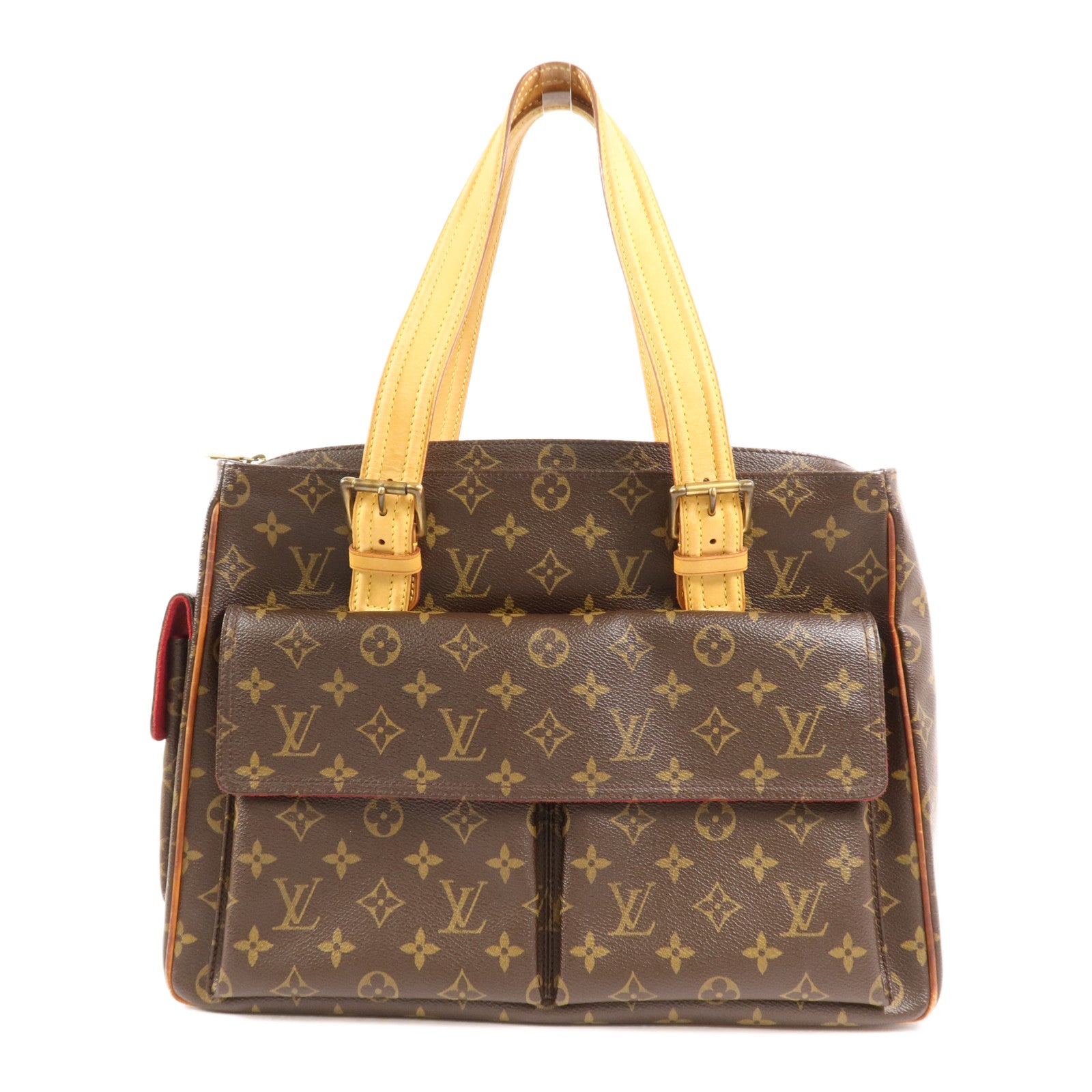 LOUIS VUITTON Monogram Multipli Cite金扣肩背袋