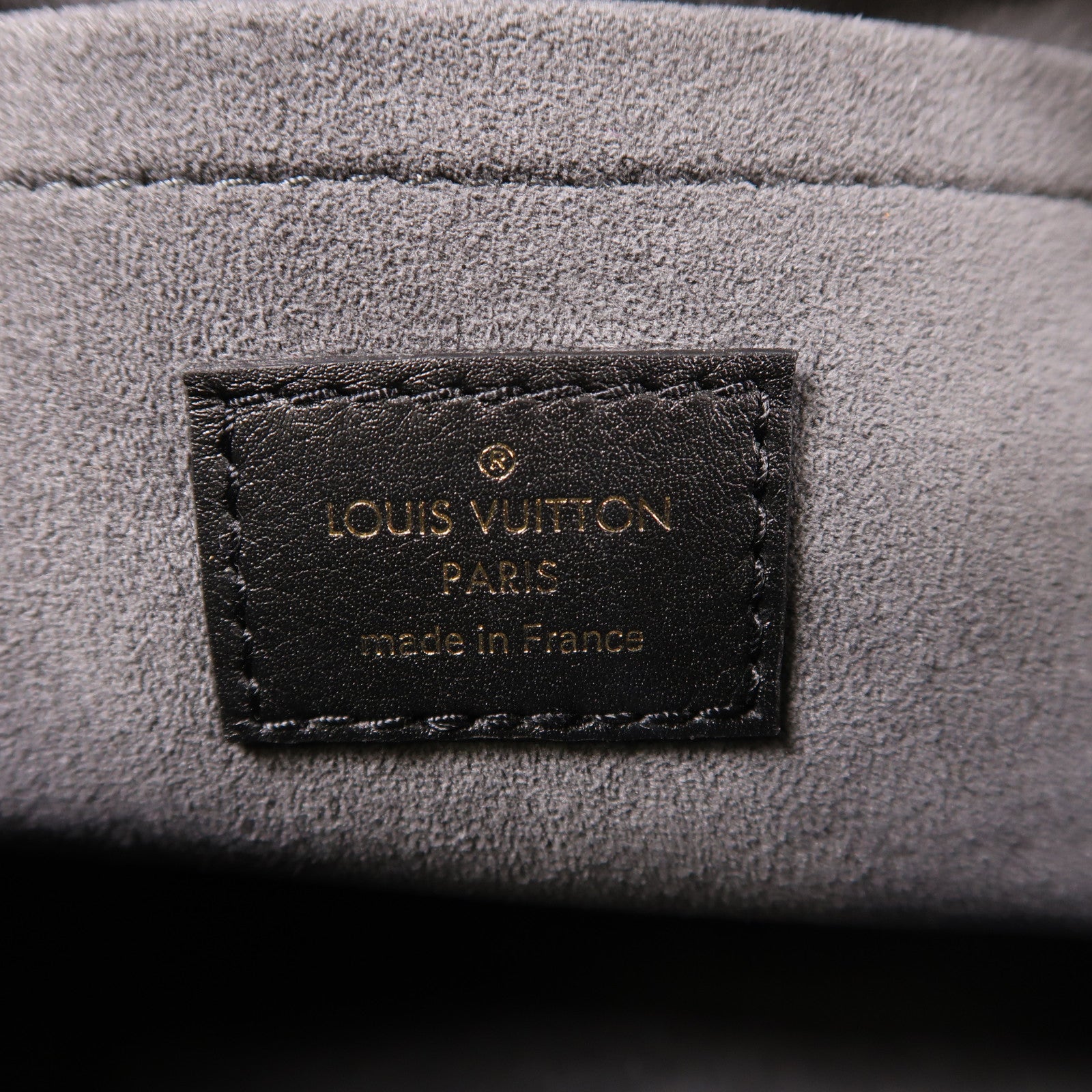 LOUIS VUITTON Nanogram皮革Speedy Bandouliere 20金扣黑色