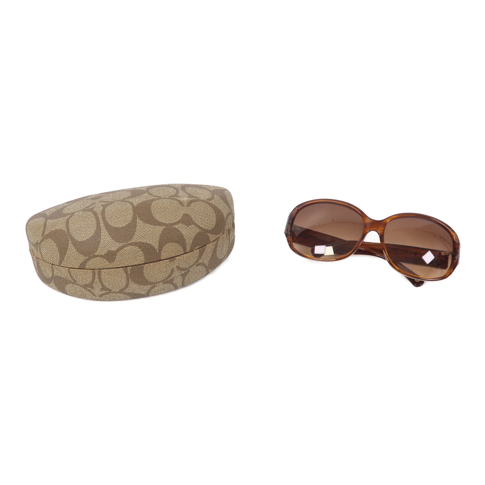 COACH PVC Sunglasses太陽眼鏡啡色