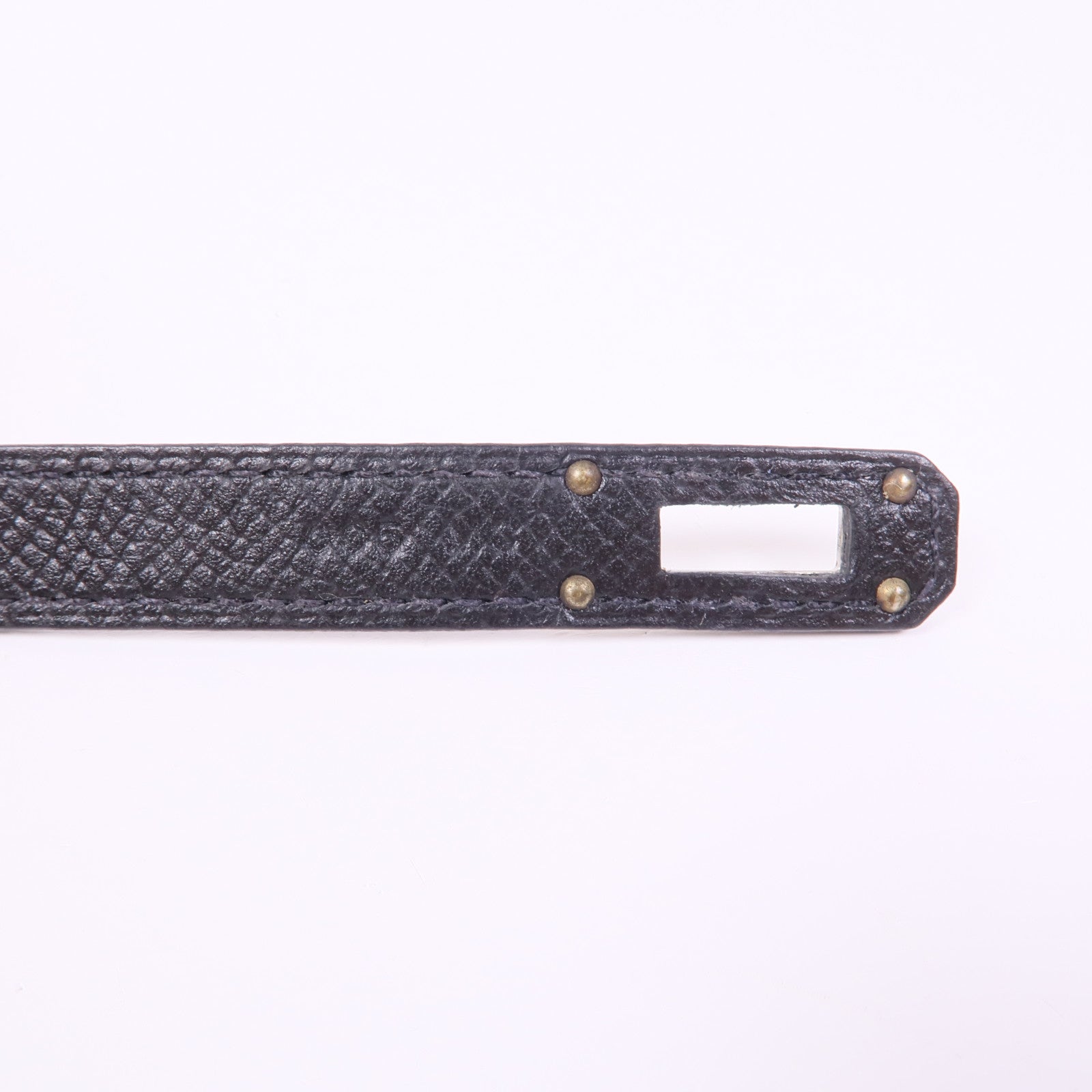 HERMES Epsom皮革Kelly Wallet銀扣長錢包Noir