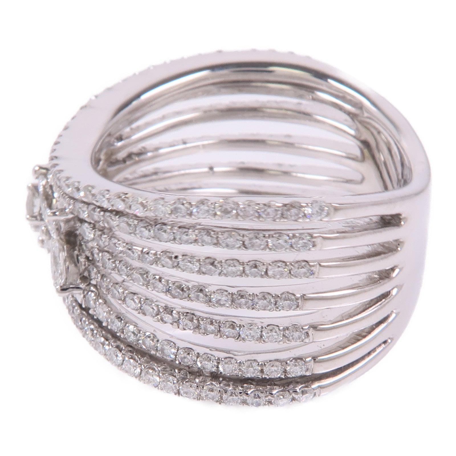 JEWELRY 18K白金Diamond Ring鑽石戒指US#7