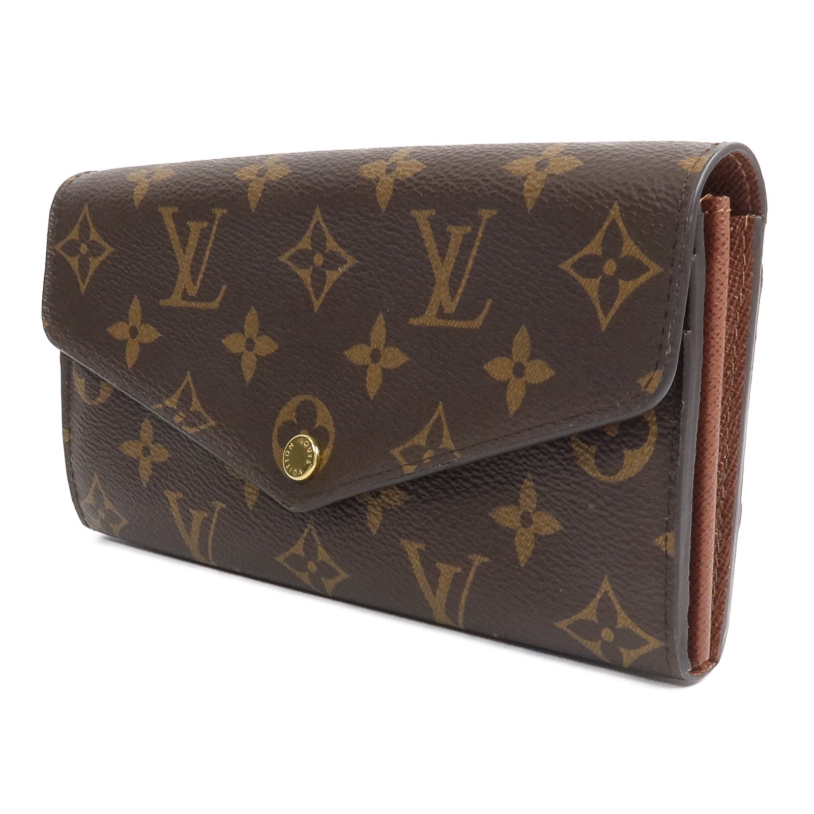 LOUIS VUITTON Monogram Portefeuille Sarah Wallet長錢包