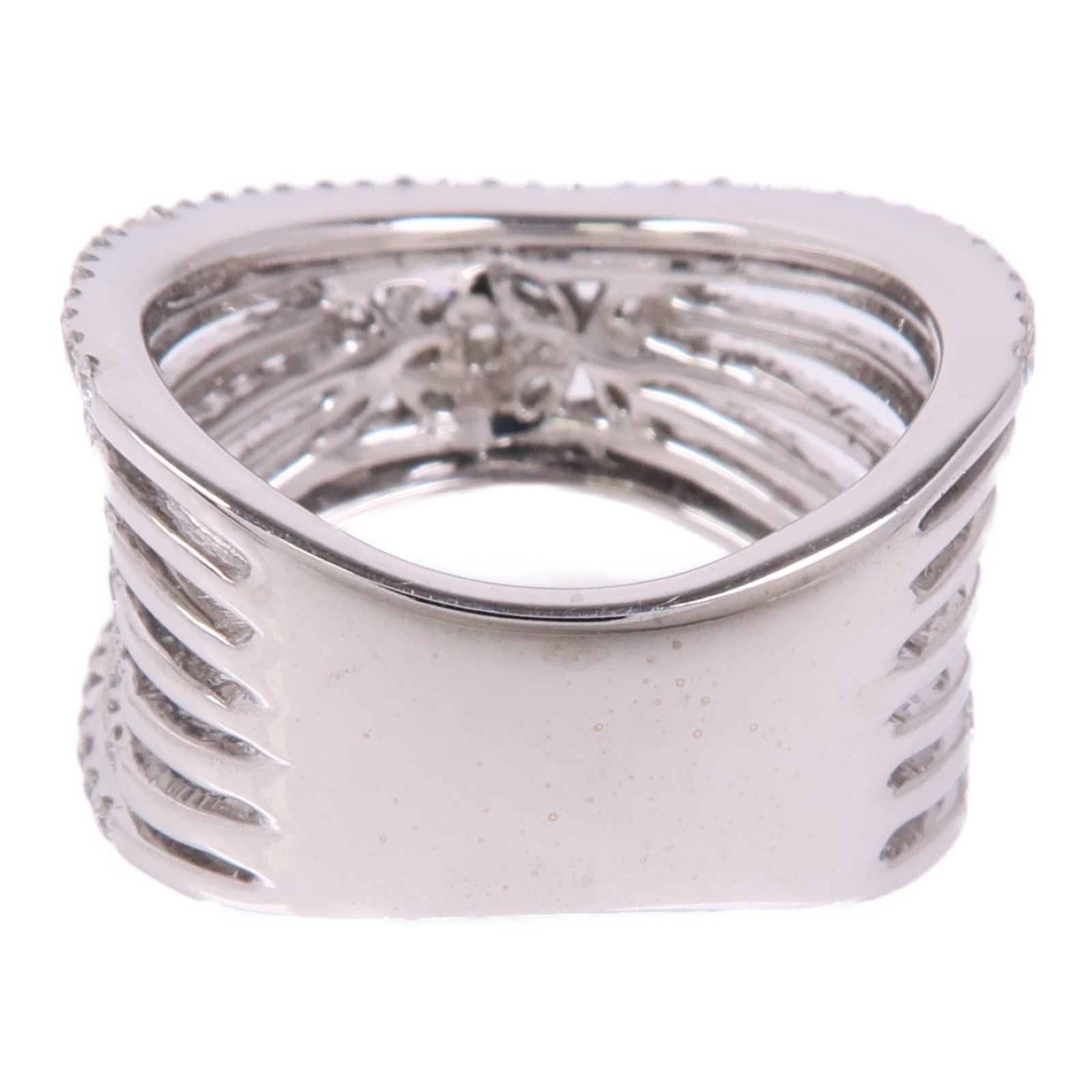 JEWELRY 【激減優惠】18K白金Diamond Ring鑽石戒指US#7