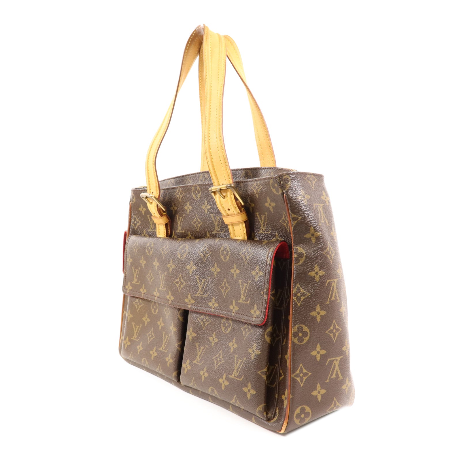 LOUIS VUITTON Monogram Multipli Cite金扣肩背袋