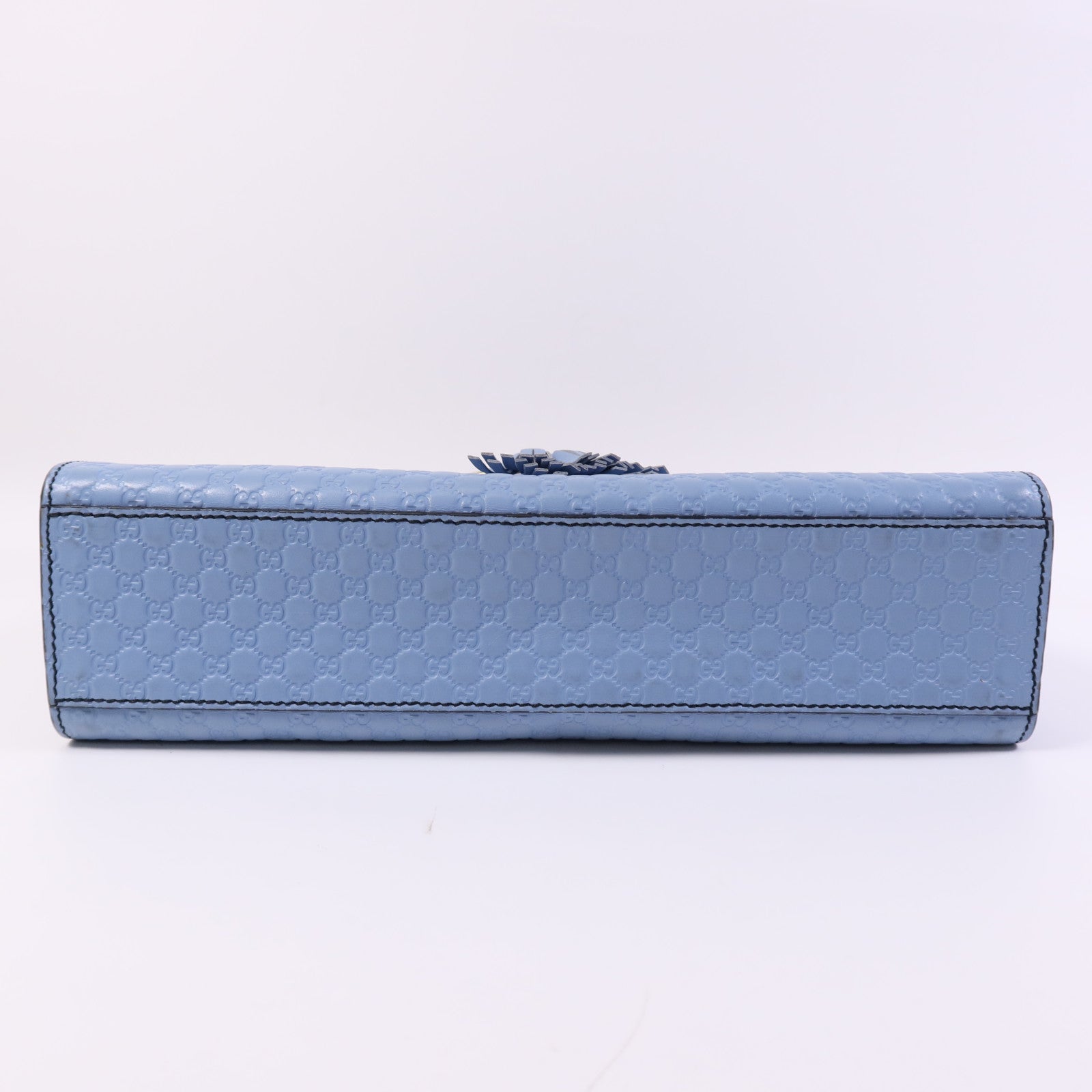 GUCCI 牛皮皮革Medium Emily金扣鏈帶肩背袋