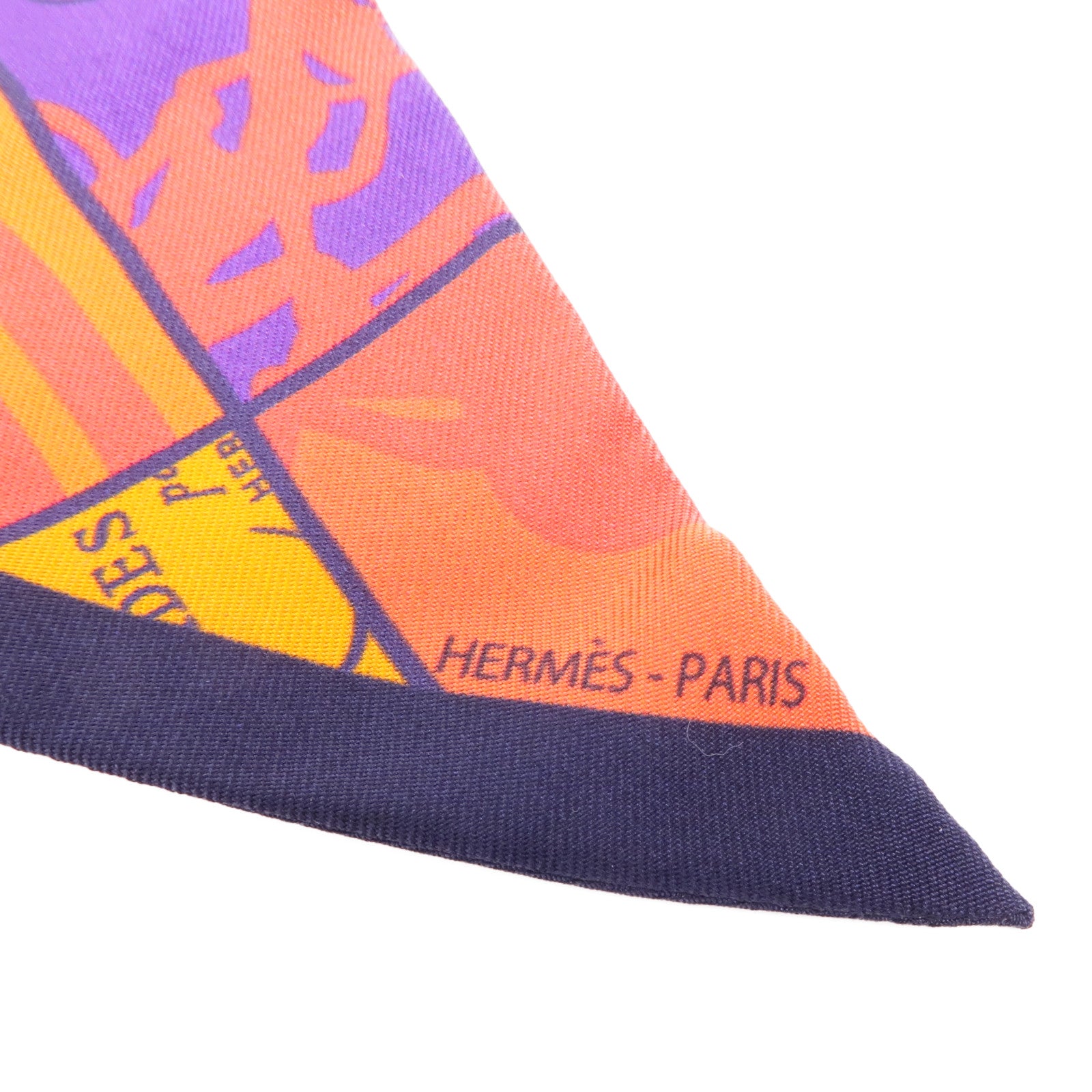 HERMES 絲質Twilly絲巾