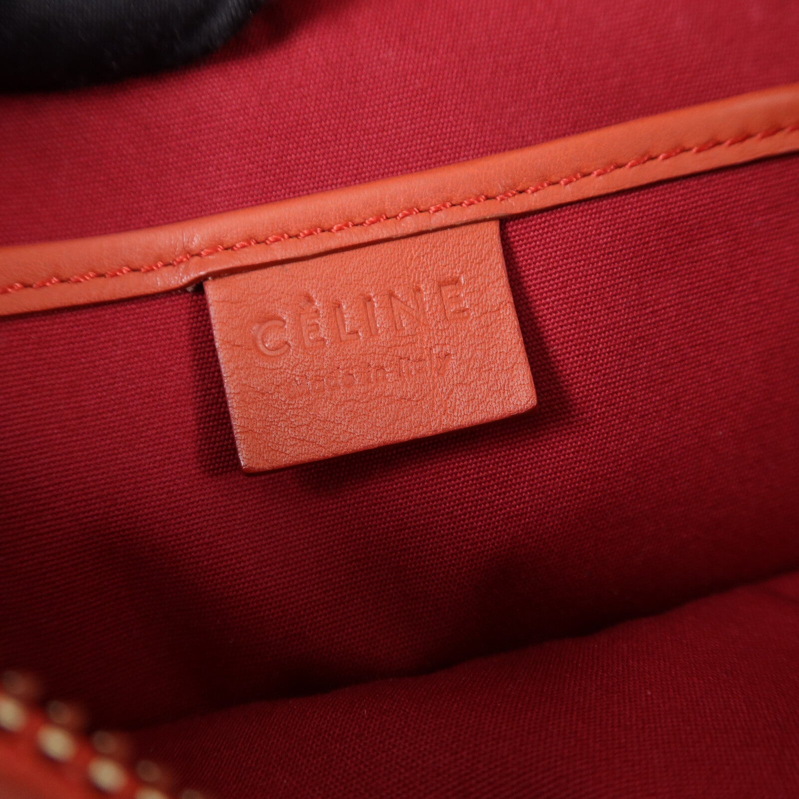 CELINE 牛皮皮革Nano Luggage 手挽肩背兩用袋