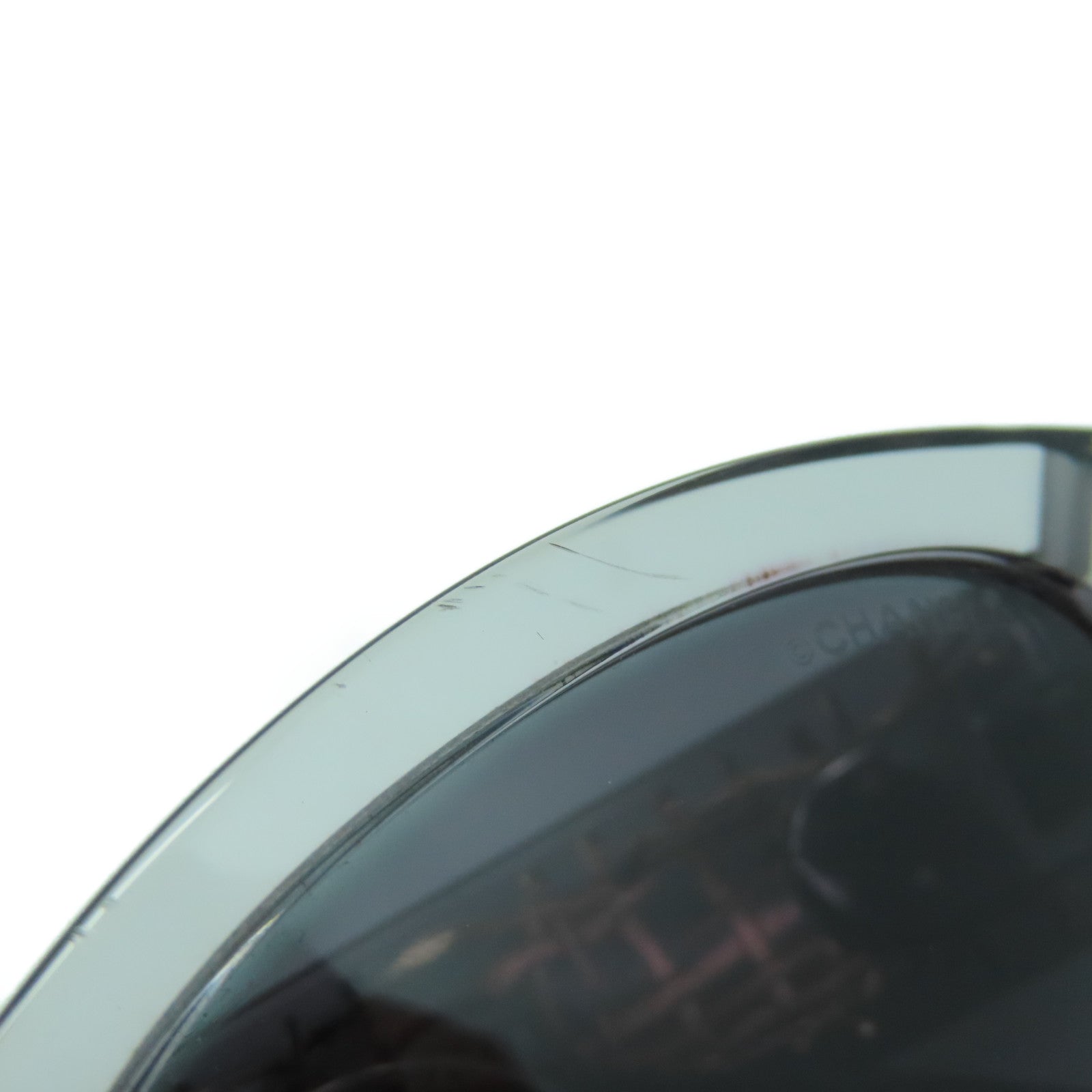 CHANEL 【激減優惠】PVC Sunglasses太陽眼鏡黑色/銀色