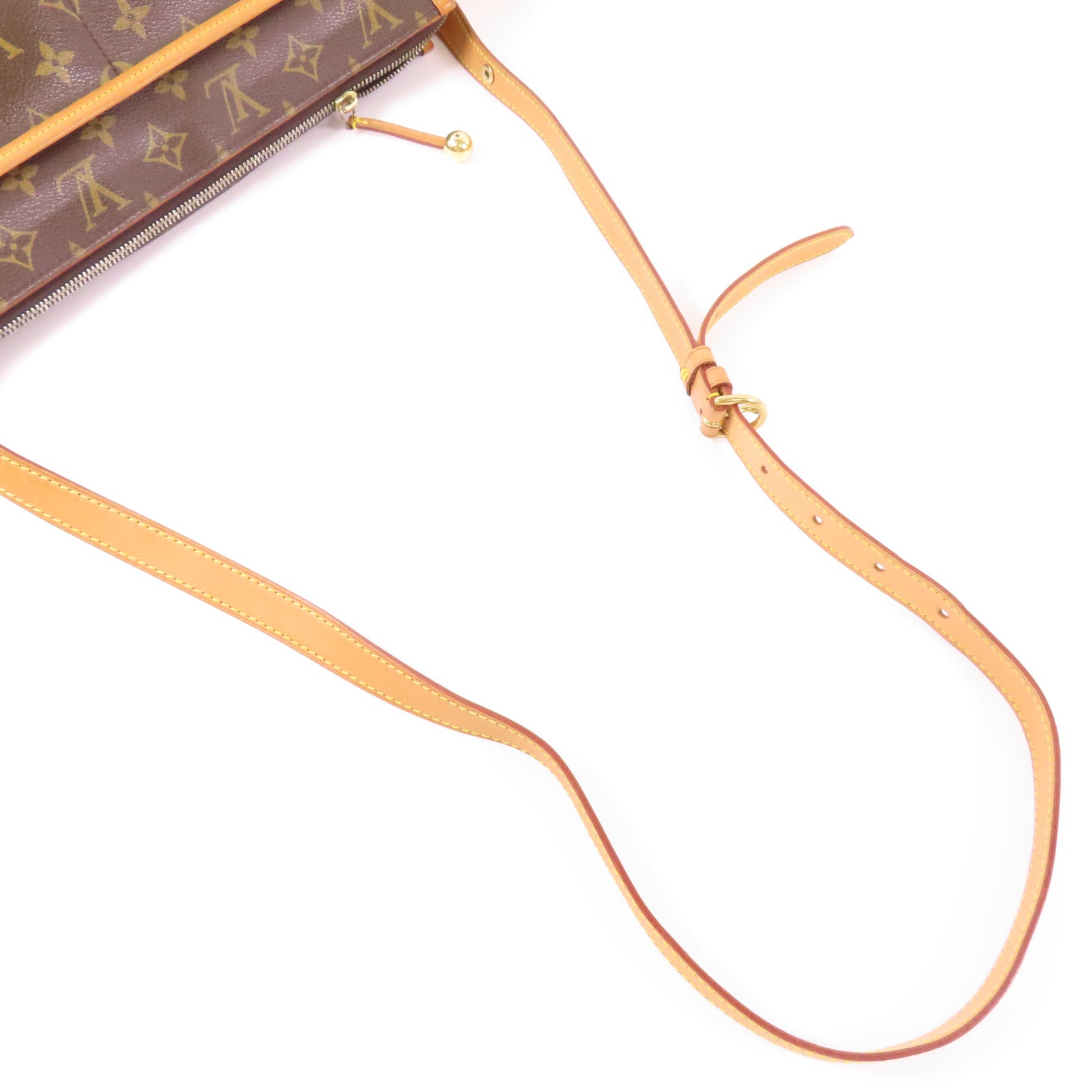 LOUIS VUITTON Monogram Popincourt Long金扣肩背袋