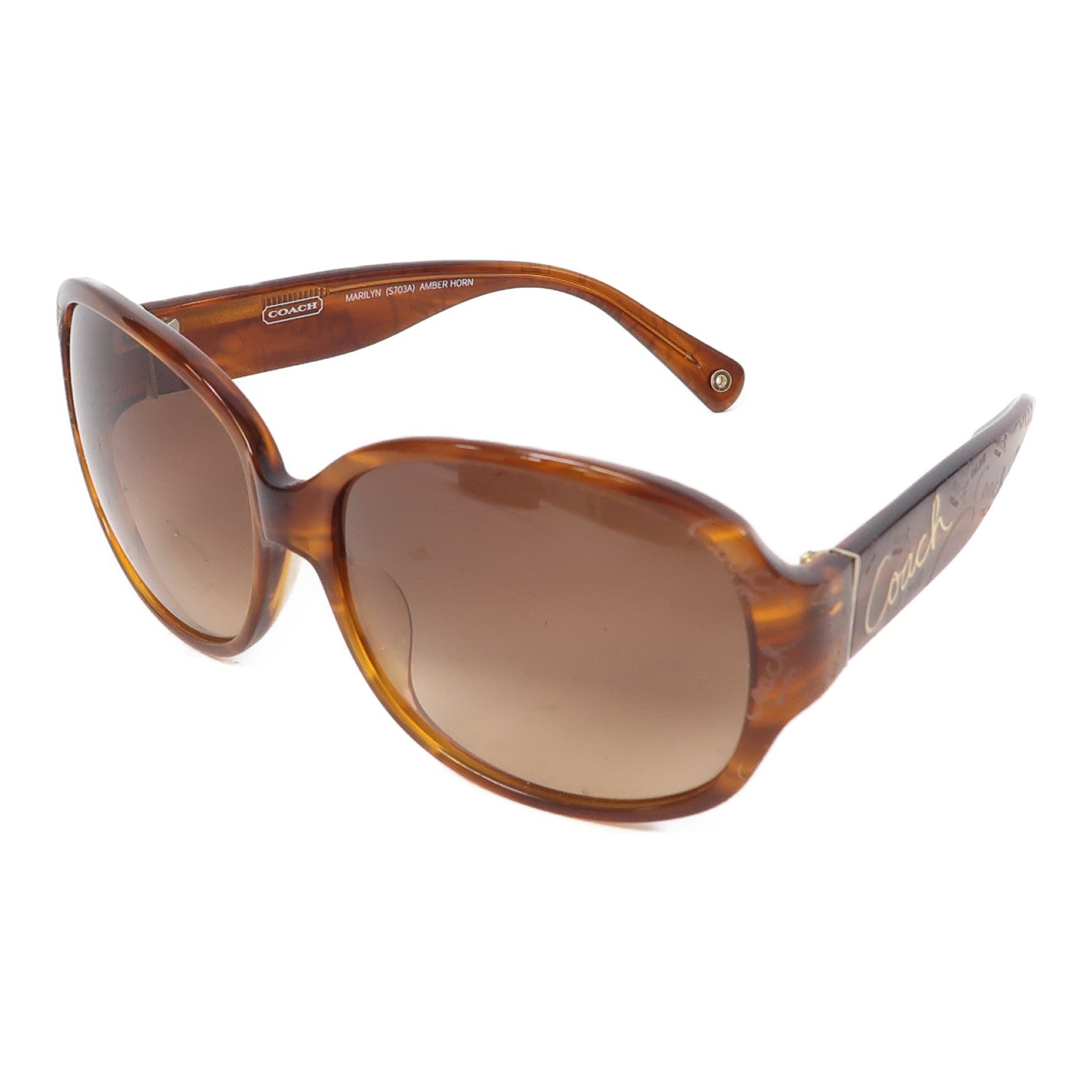 COACH PVC Sunglasses太陽眼鏡啡色