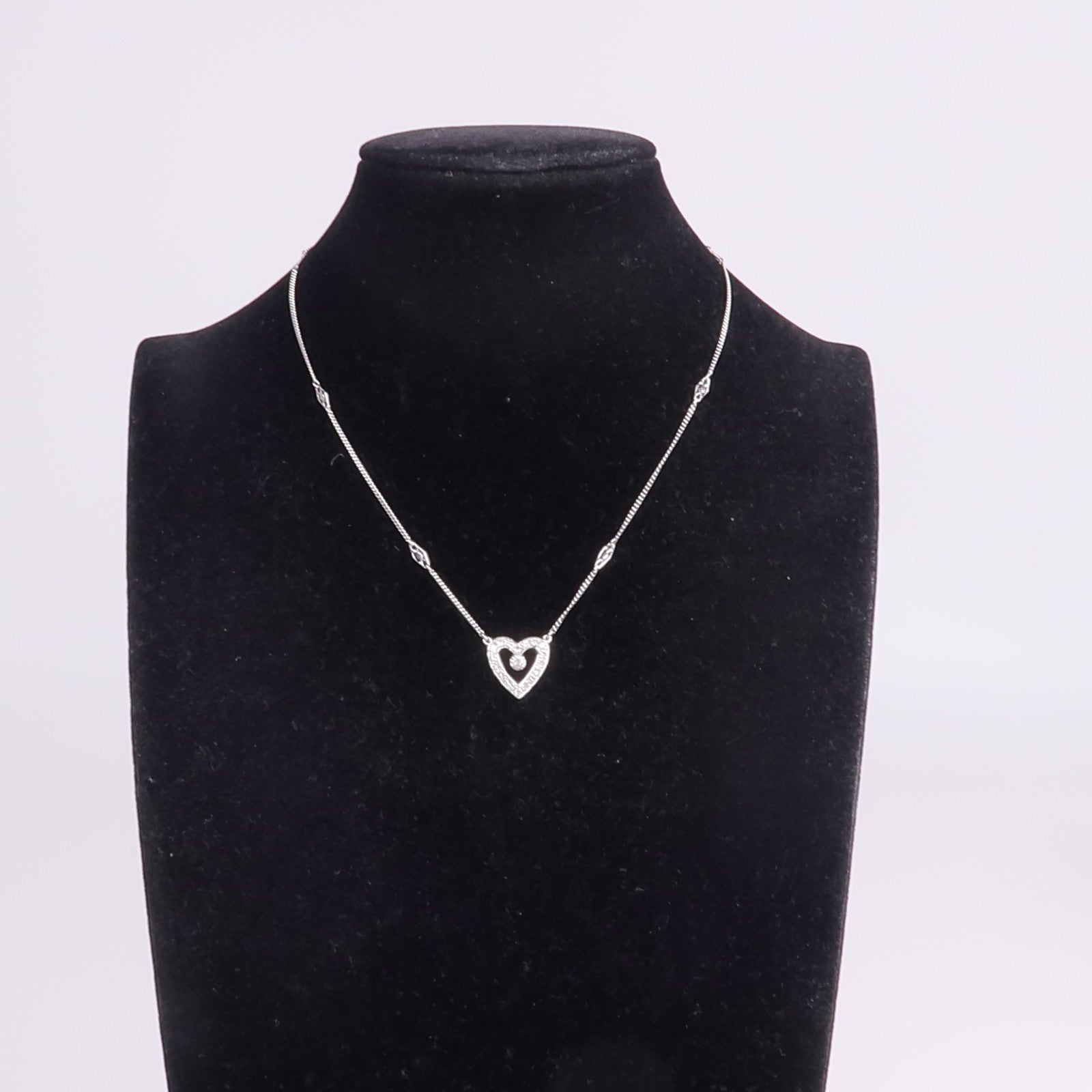 JEWELRY 14K白金Diamond Necklace鑽石項鍊