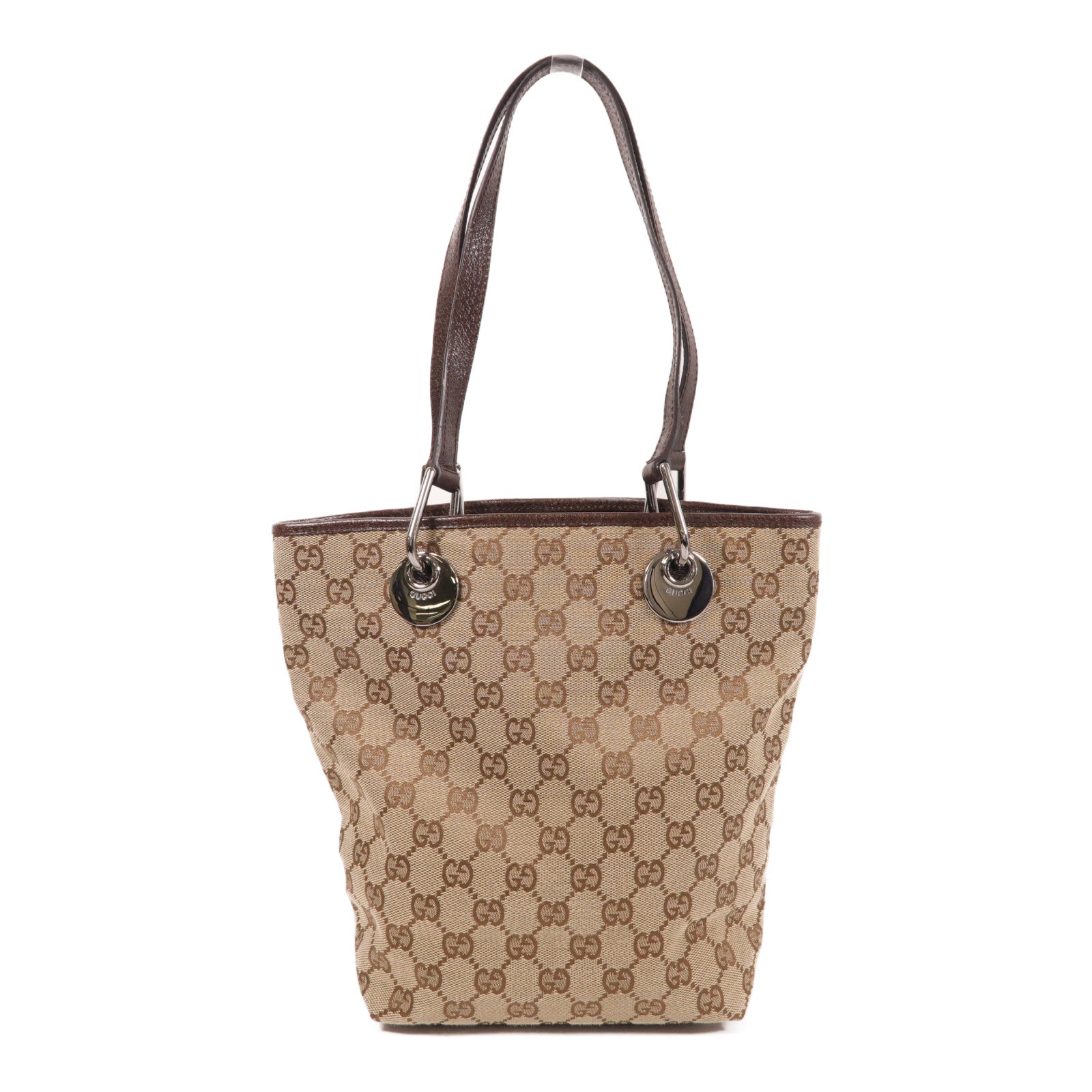 GUCCI 帆布Tote Bag肩背袋