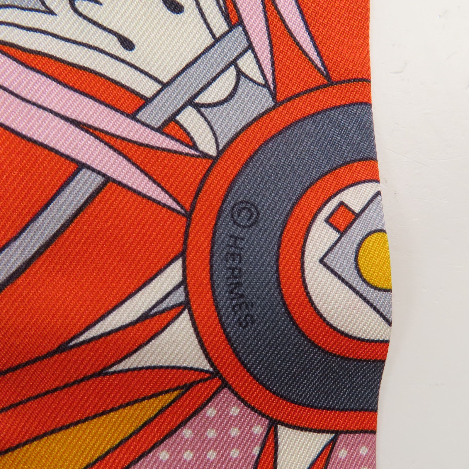 HERMES 絲質Twilly絲巾