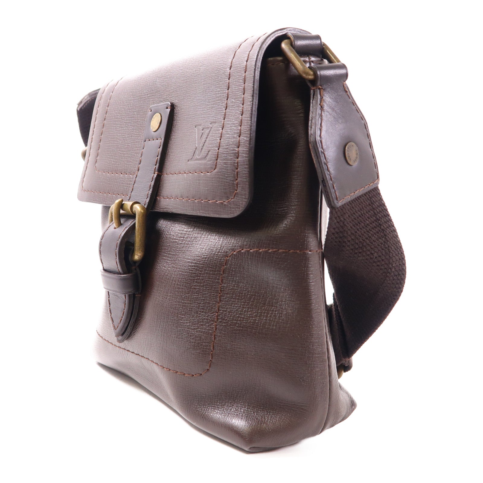 LOUIS VUITTON 牛皮皮革Yuma Utah肩背袋