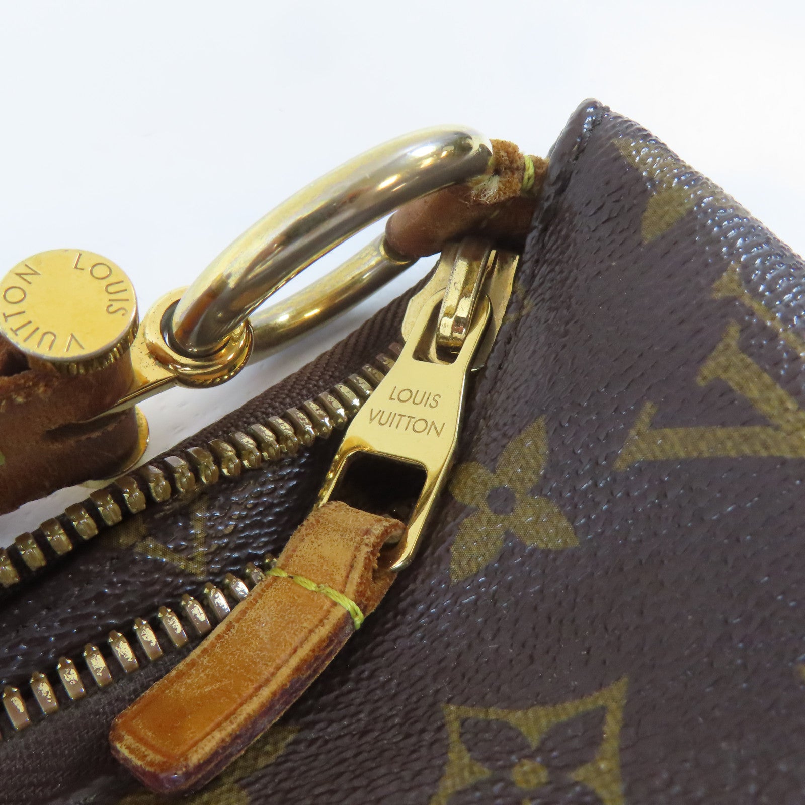 LOUIS VUITTON Monogram Sully PM金扣肩背袋啡色
