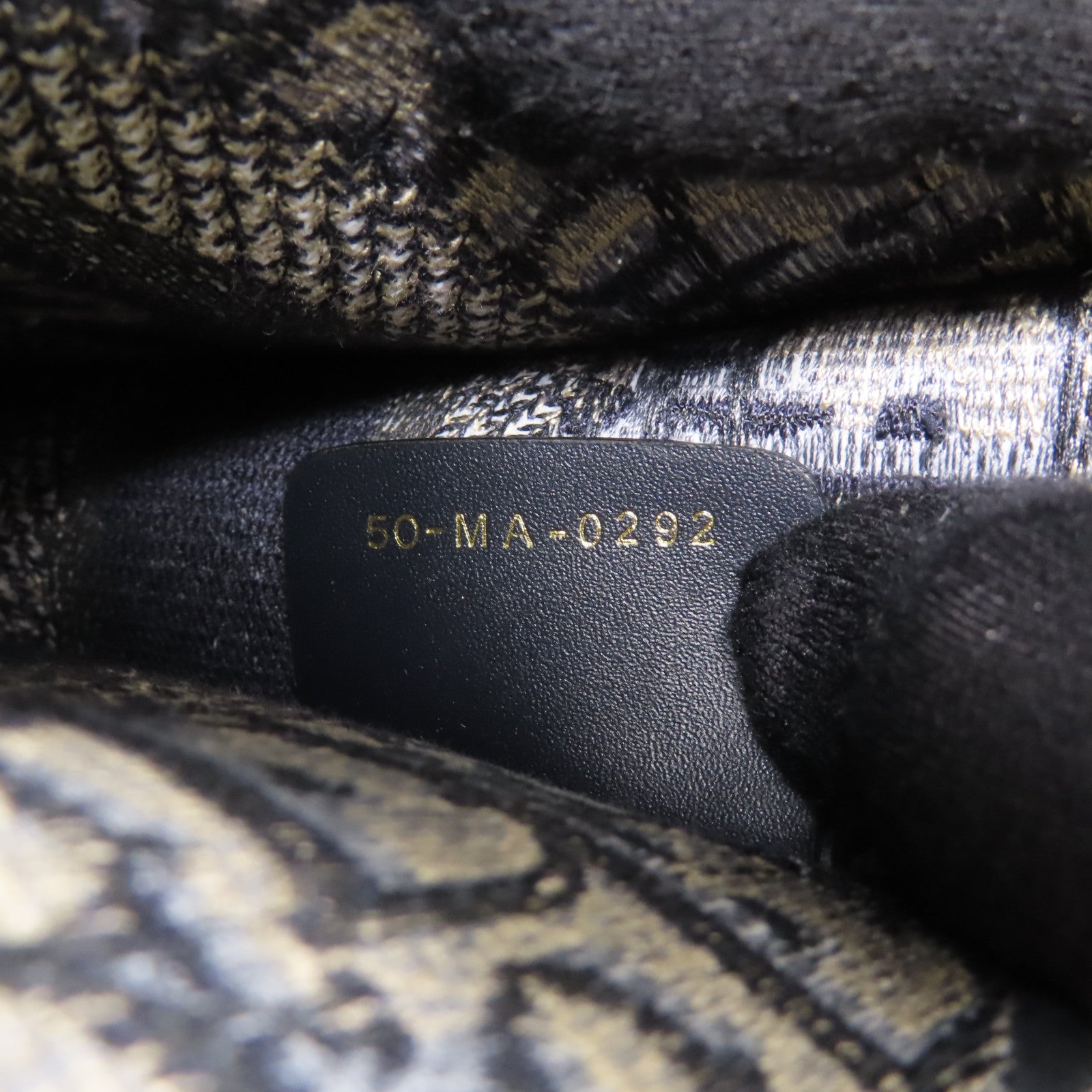 Dior CD Oblique Book Tote Mini Hand Bag Canvas Navy/Beige